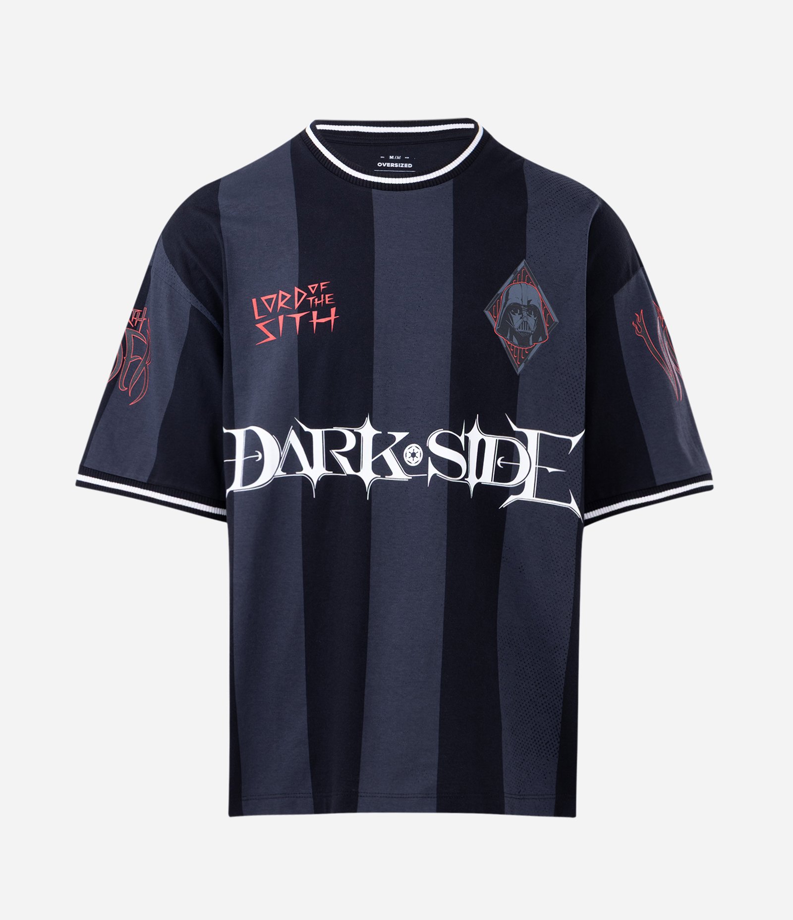 Camisa Oversized em Algodão com Estampa Star Wars DarkSide Preto 1