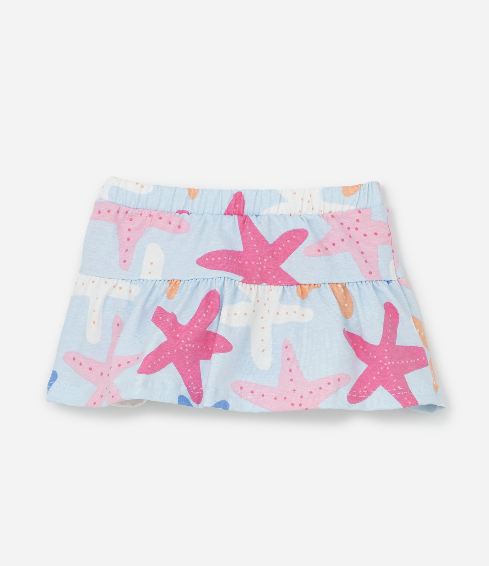 Conjunto Infantil em Cotton com Estampa de Estrela - Tam 0 a 18 Meses Branco 5