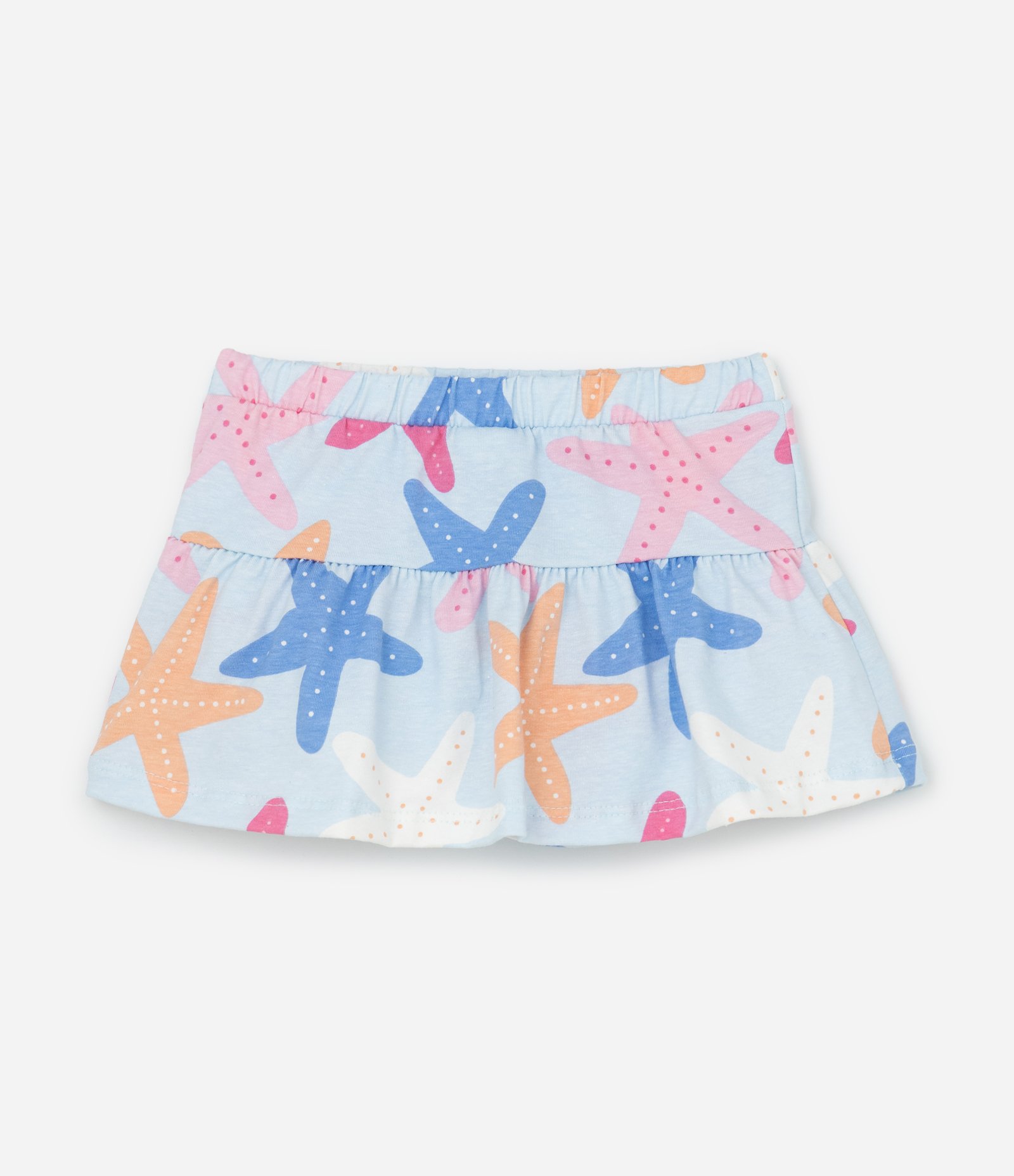 Conjunto Infantil em Cotton com Estampa de Estrela - Tam 0 a 18 Meses Branco 6