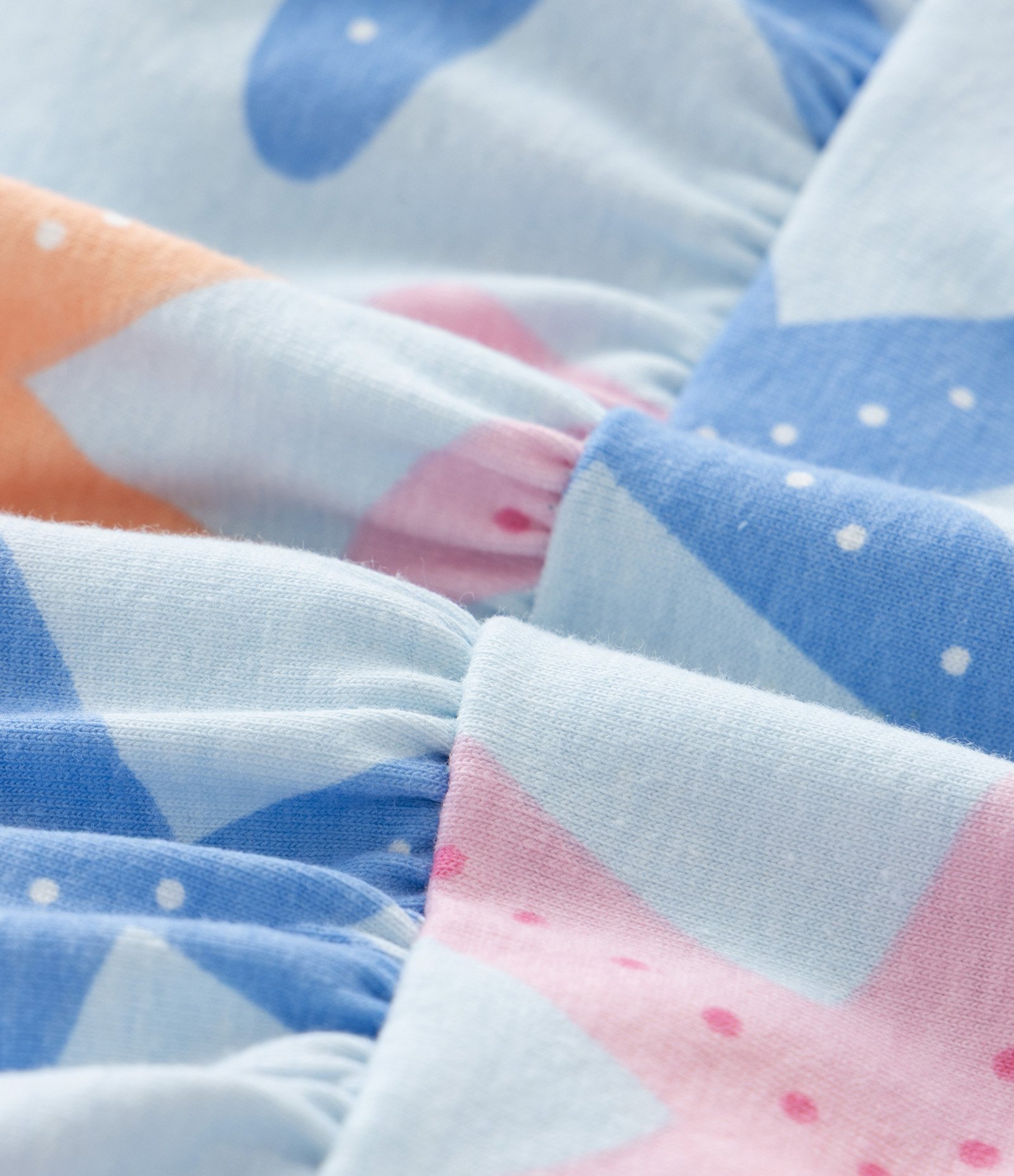 Conjunto Infantil em Cotton com Estampa de Estrela - Tam 0 a 18 Meses Branco 7