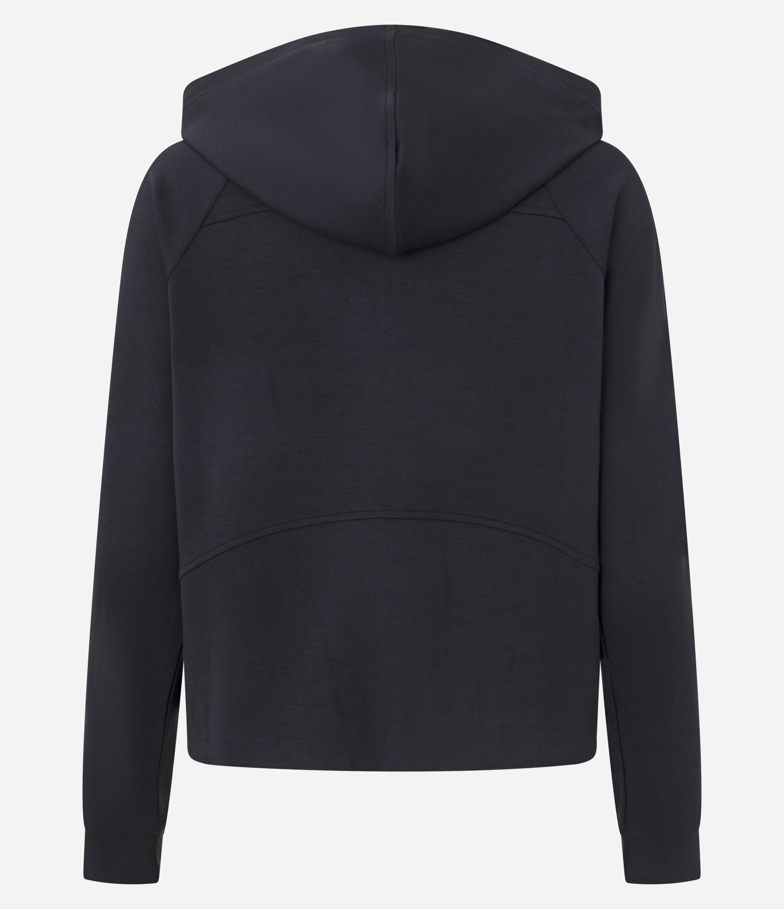 Jaqueta Esportiva com Modal e Bolso Canguru Preto 2