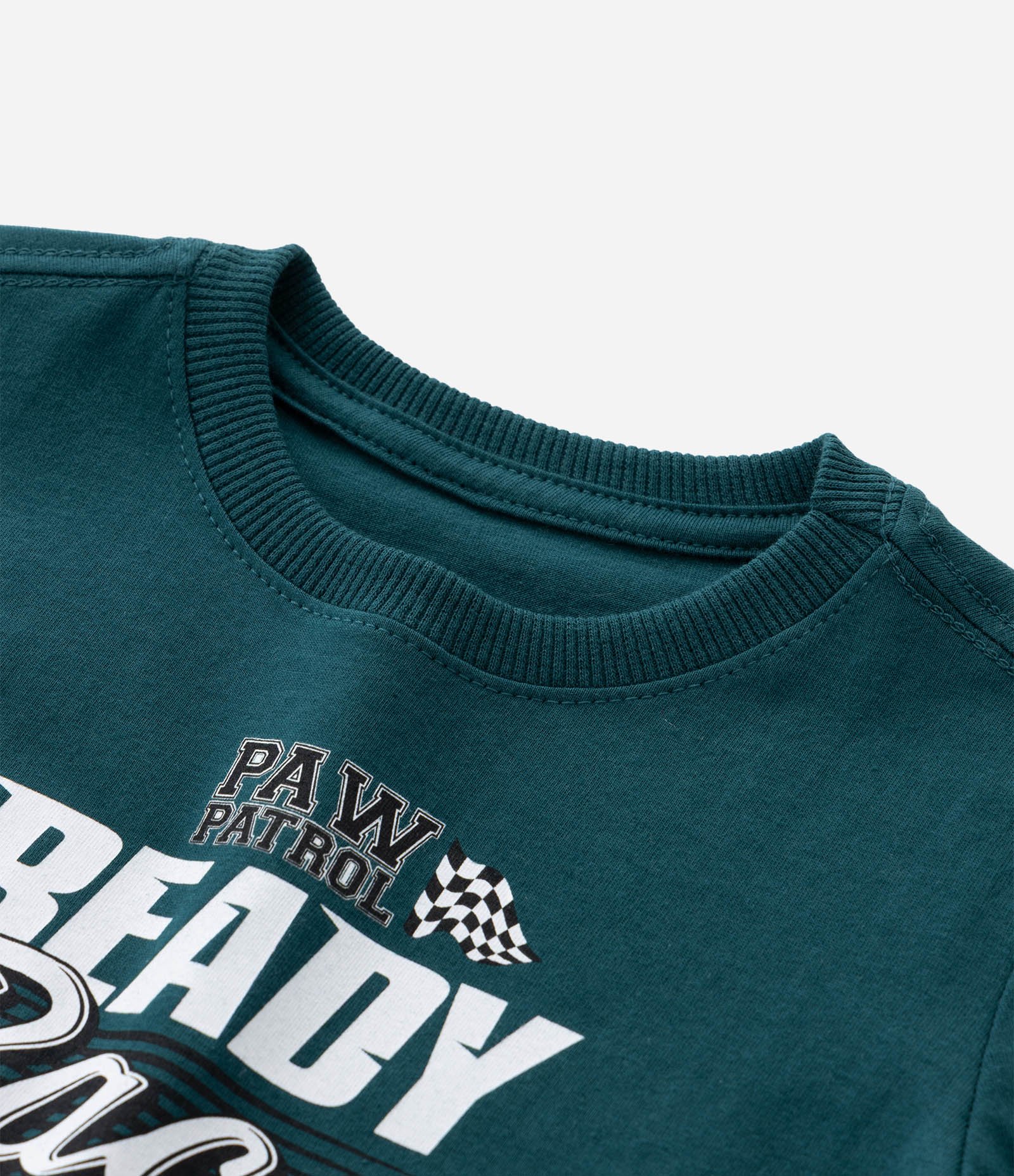 Camiseta Infantil com Estampa Patrulha Canina Ready Race - Tam 2 a 6 Anos Verde 5