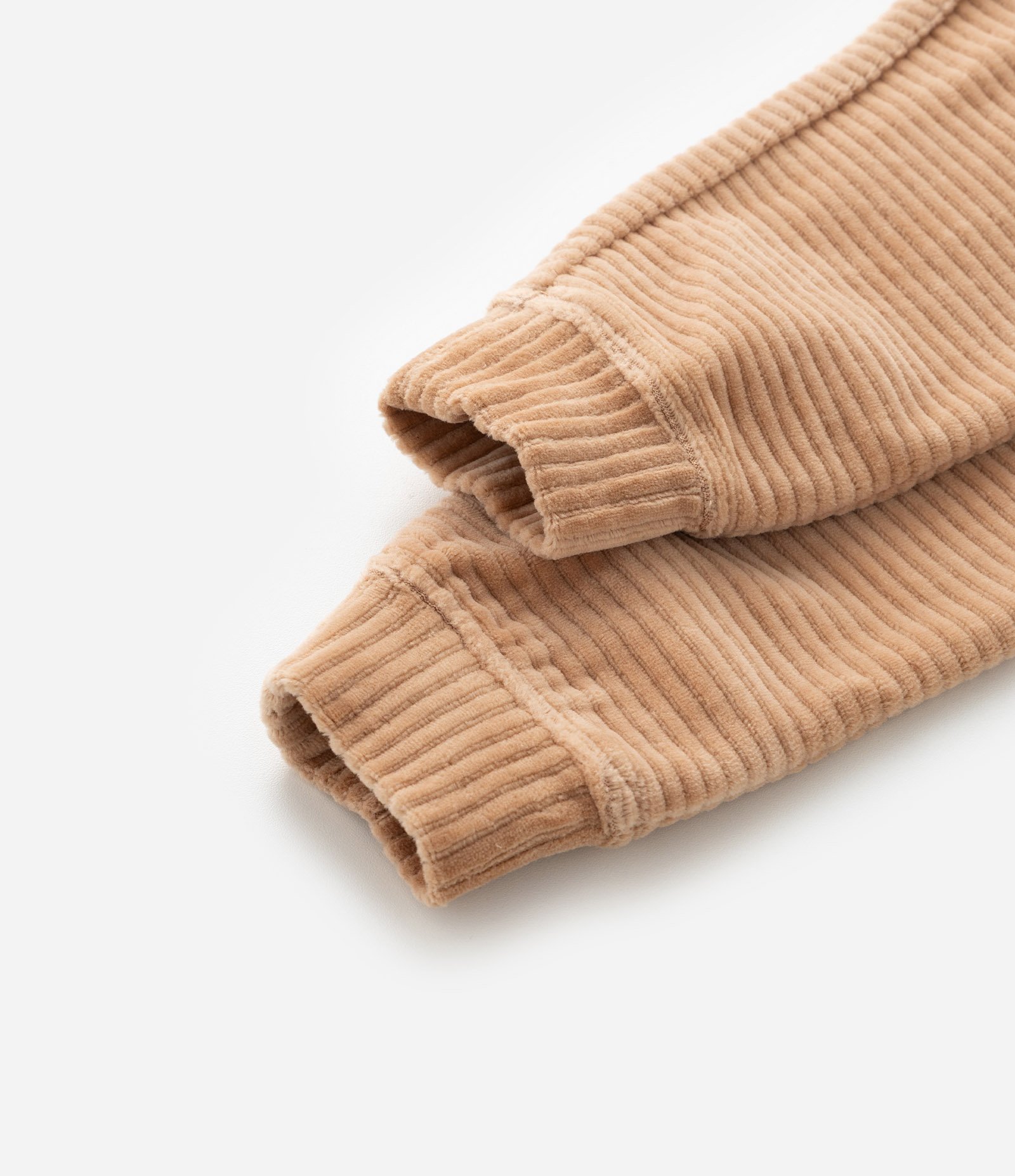 Calça Infantil em Veludo Canelada - Tam 1 a 5 Anos Marrom 4