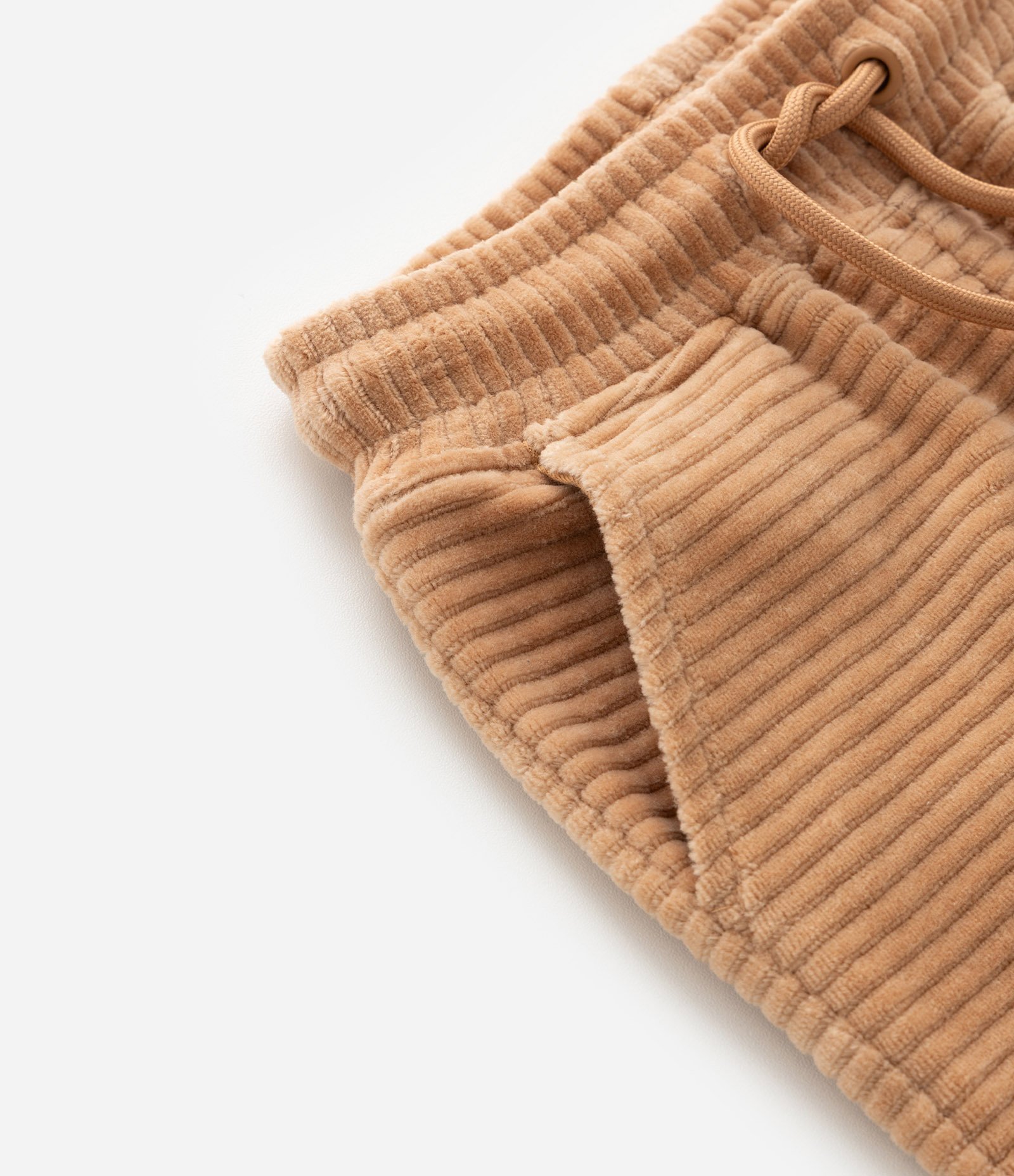 Calça Infantil em Veludo Canelada - Tam 1 a 5 Anos Marrom 6