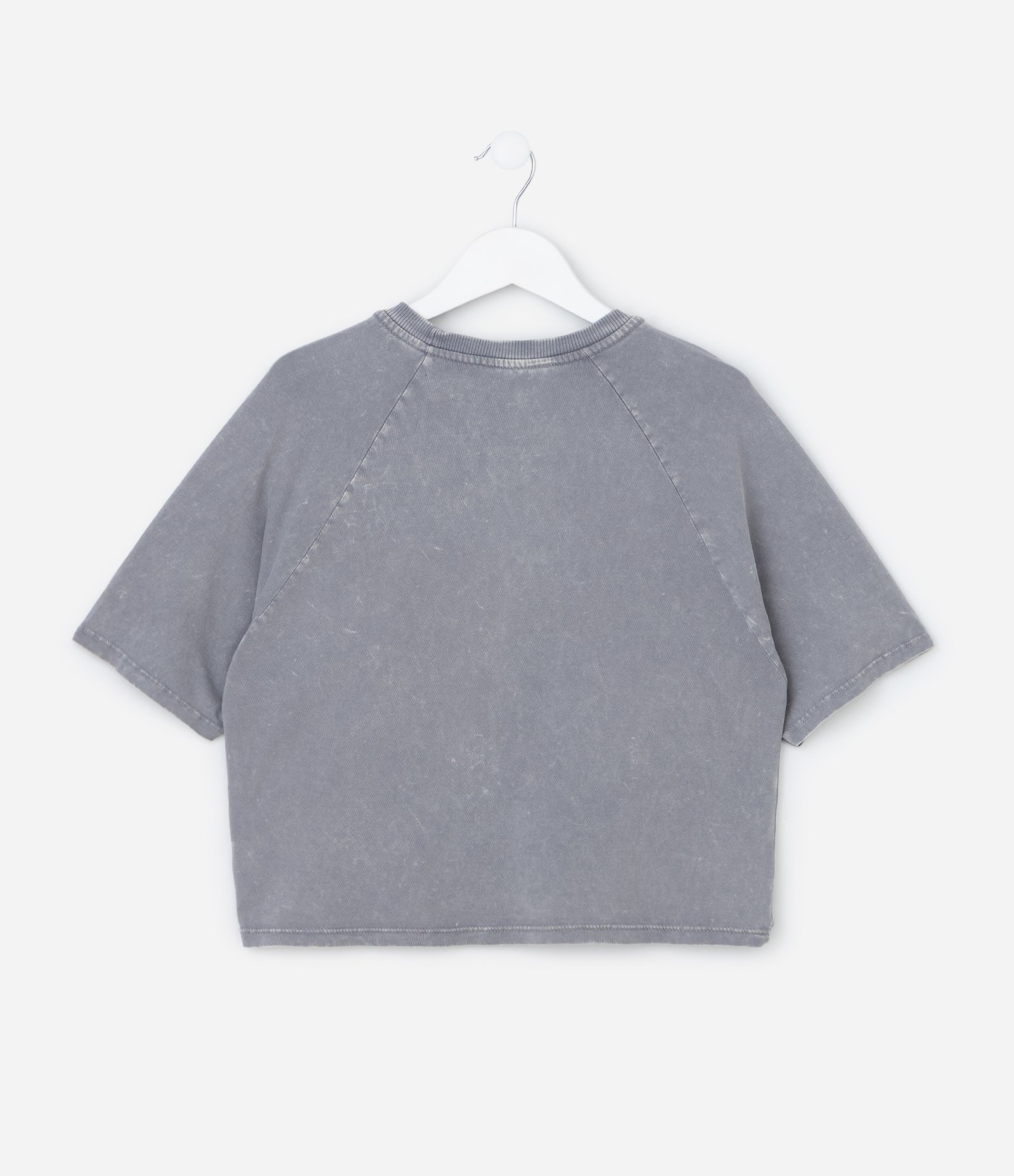 Camiseta Infantil Oversized Marmorizada Cinnamoroll - Tam 5 a 14 Anos Cinza 2