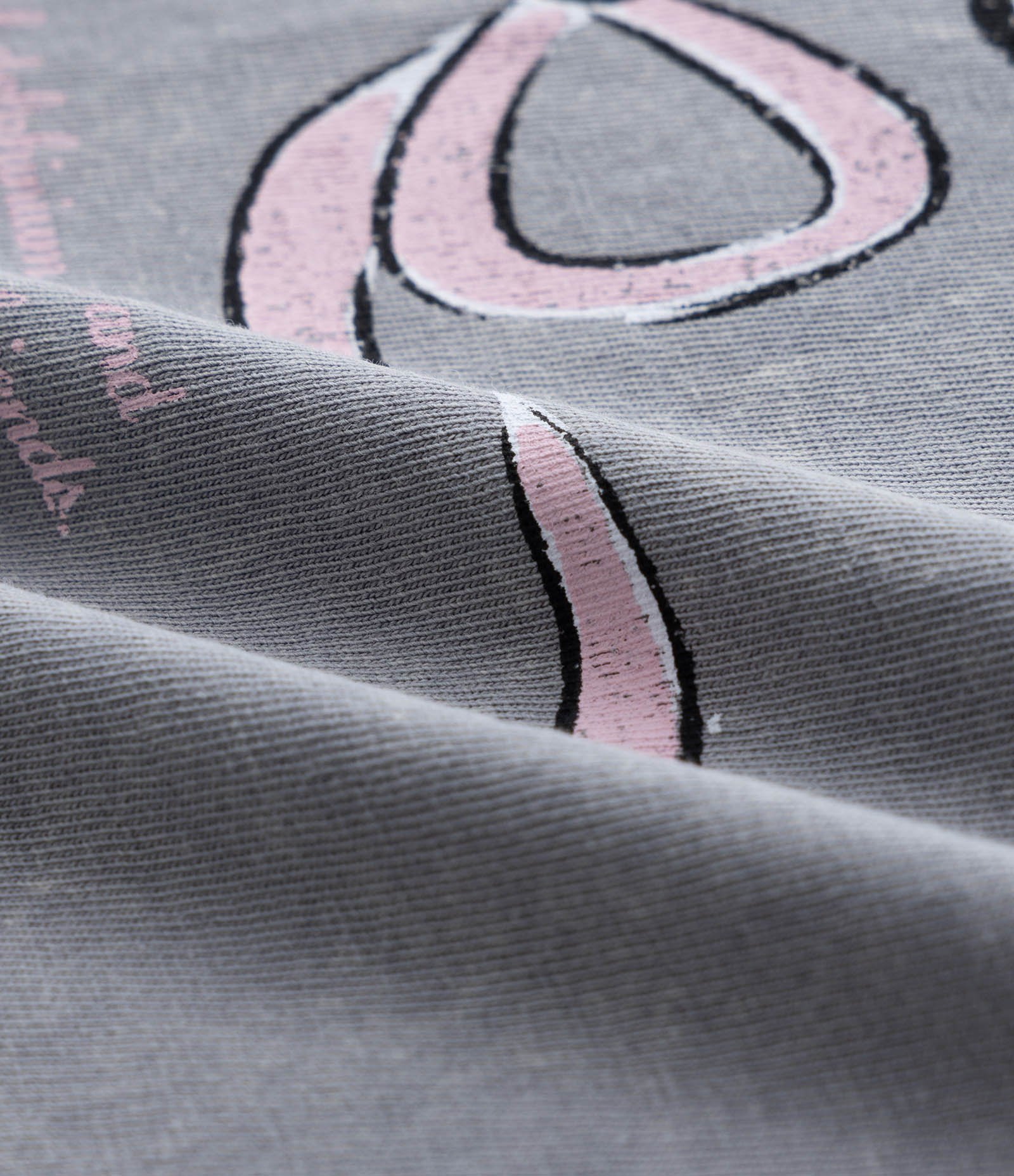 Camiseta Infantil Oversized Marmorizada Cinnamoroll - Tam 5 a 14 Anos Cinza 3