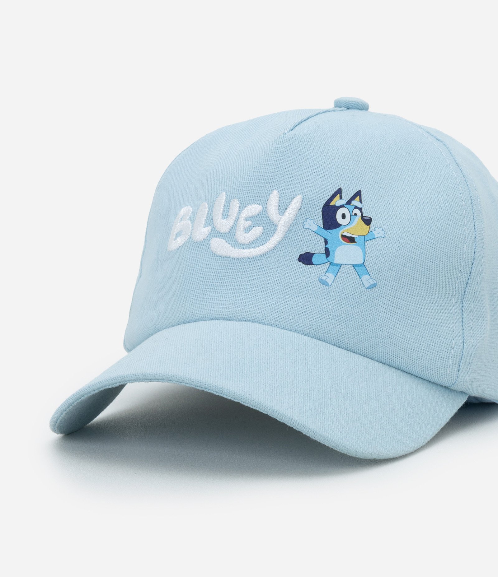 Boné Infantil Aba Curva com Bordado Bluey - Tam Único Azul 3