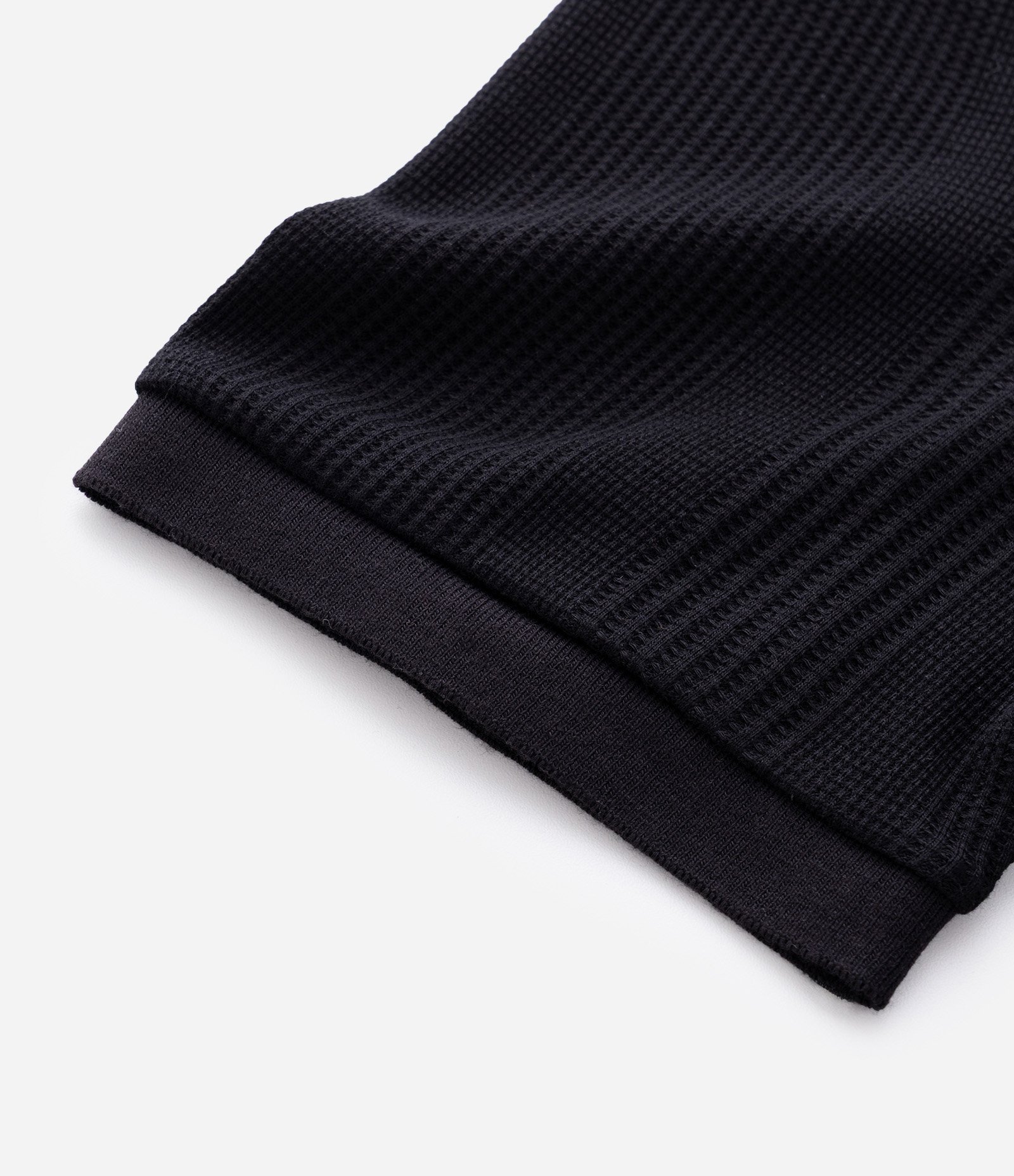 Camiseta Regular em Algodão com Textura Vertical Preto 5