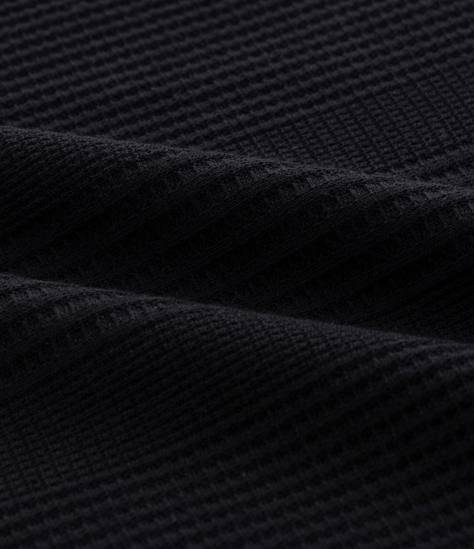 Camiseta Regular em Algodão com Textura Vertical Preto 6