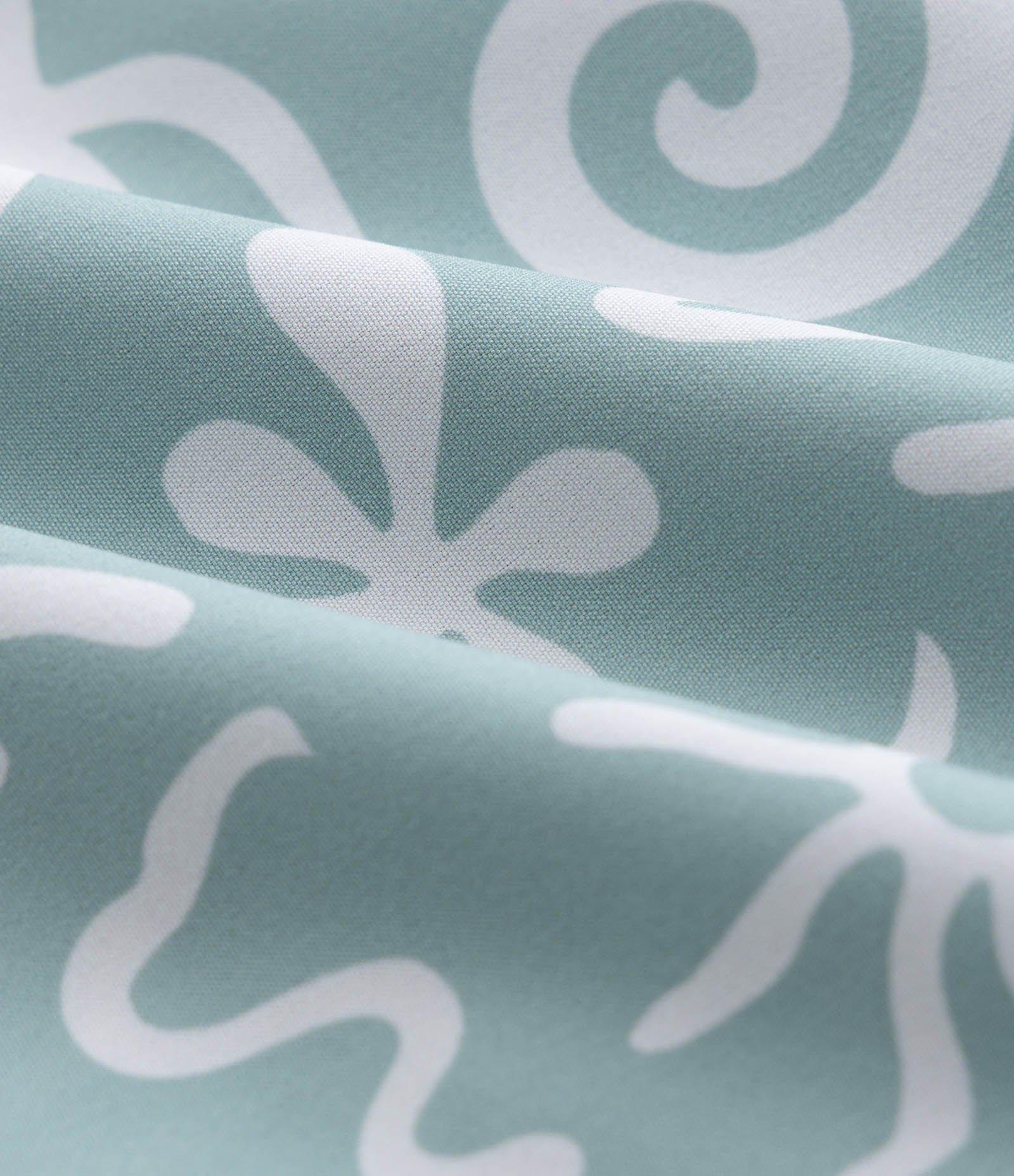 Bermuda de Banho em Microfibra com Estampa Abstrata orgânica Azul 7