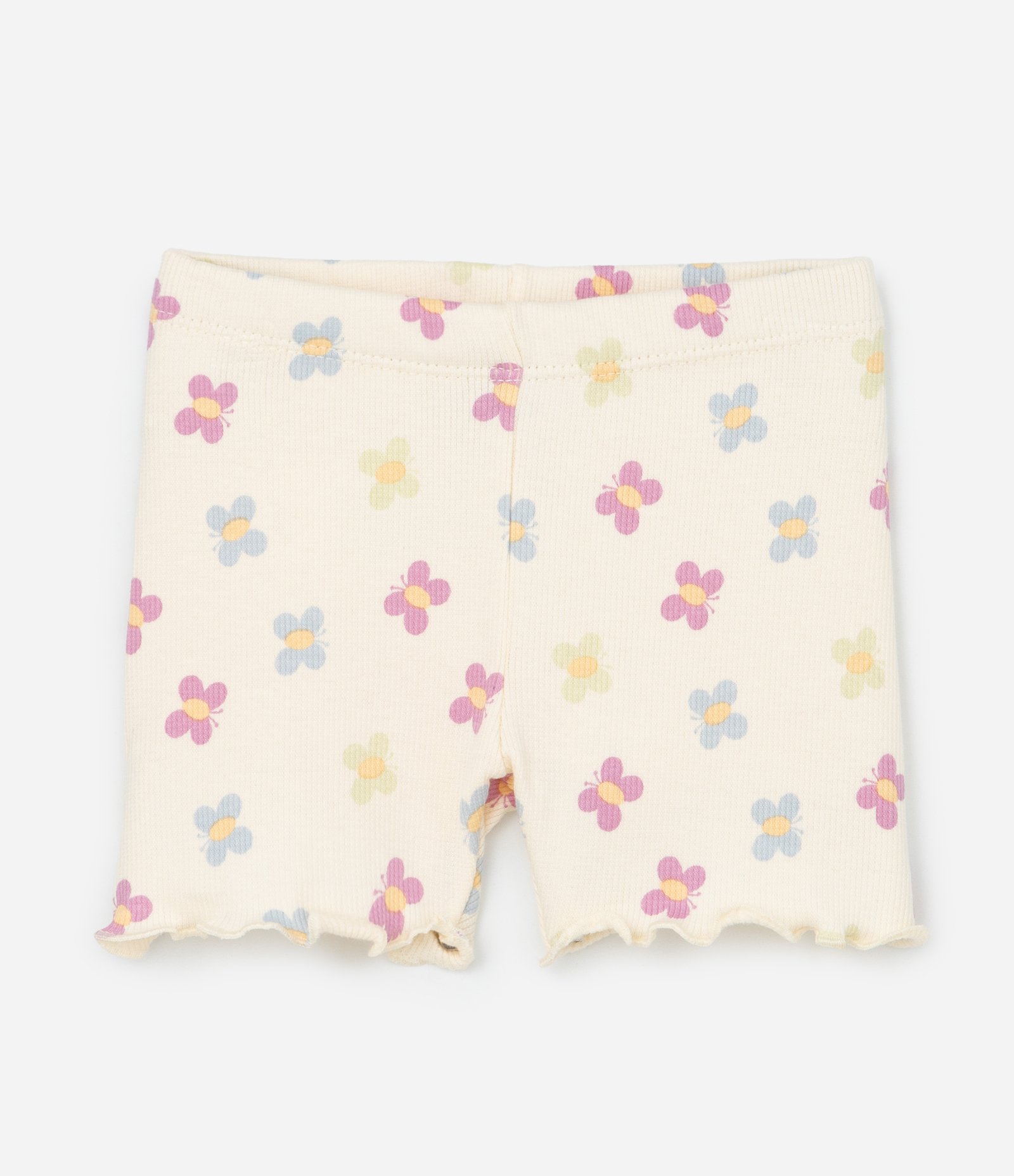 Conjunto Infantil com Estampa de Borboletas - Tam 0 a 18 Meses Bege 4