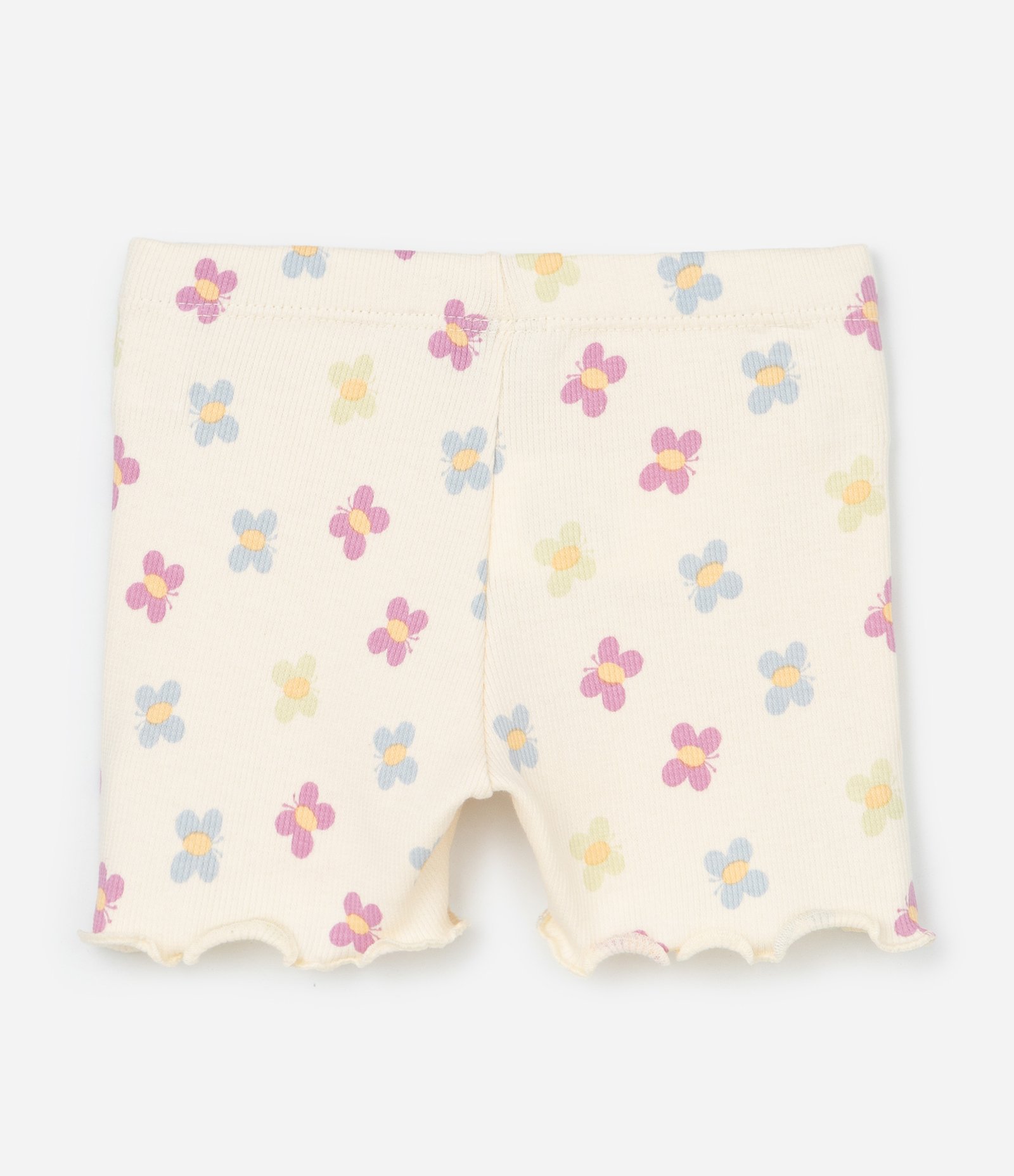 Conjunto Infantil com Estampa de Borboletas - Tam 0 a 18 Meses Bege 5