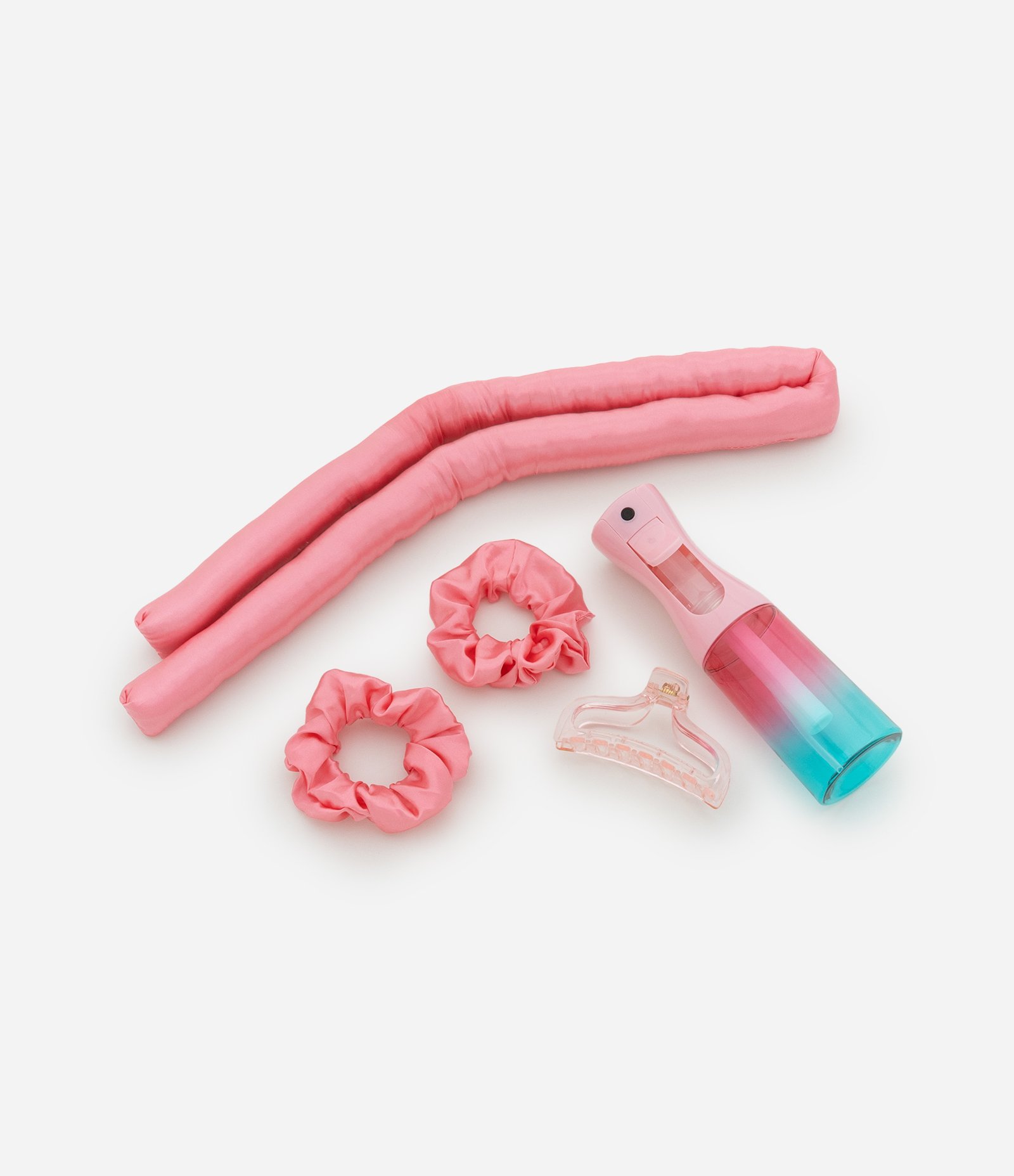 Kit Modelador para cachos + Garrafinha Borrifadora Rosa Alchemia U 1