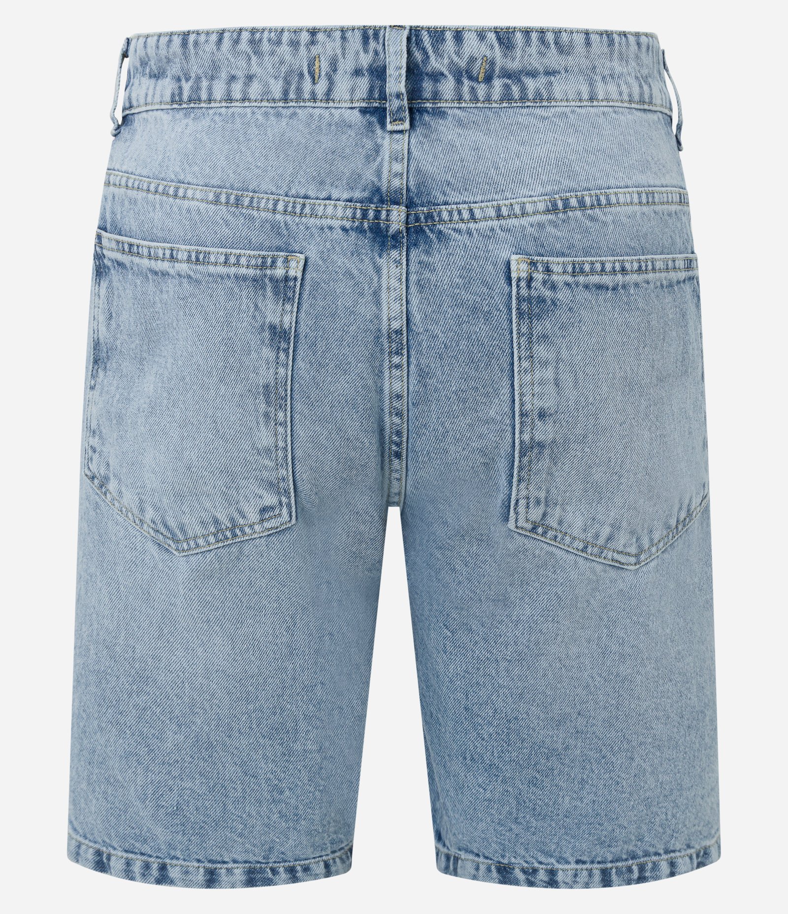 Bermuda Slim em Jeans com Bolsos Azul 6