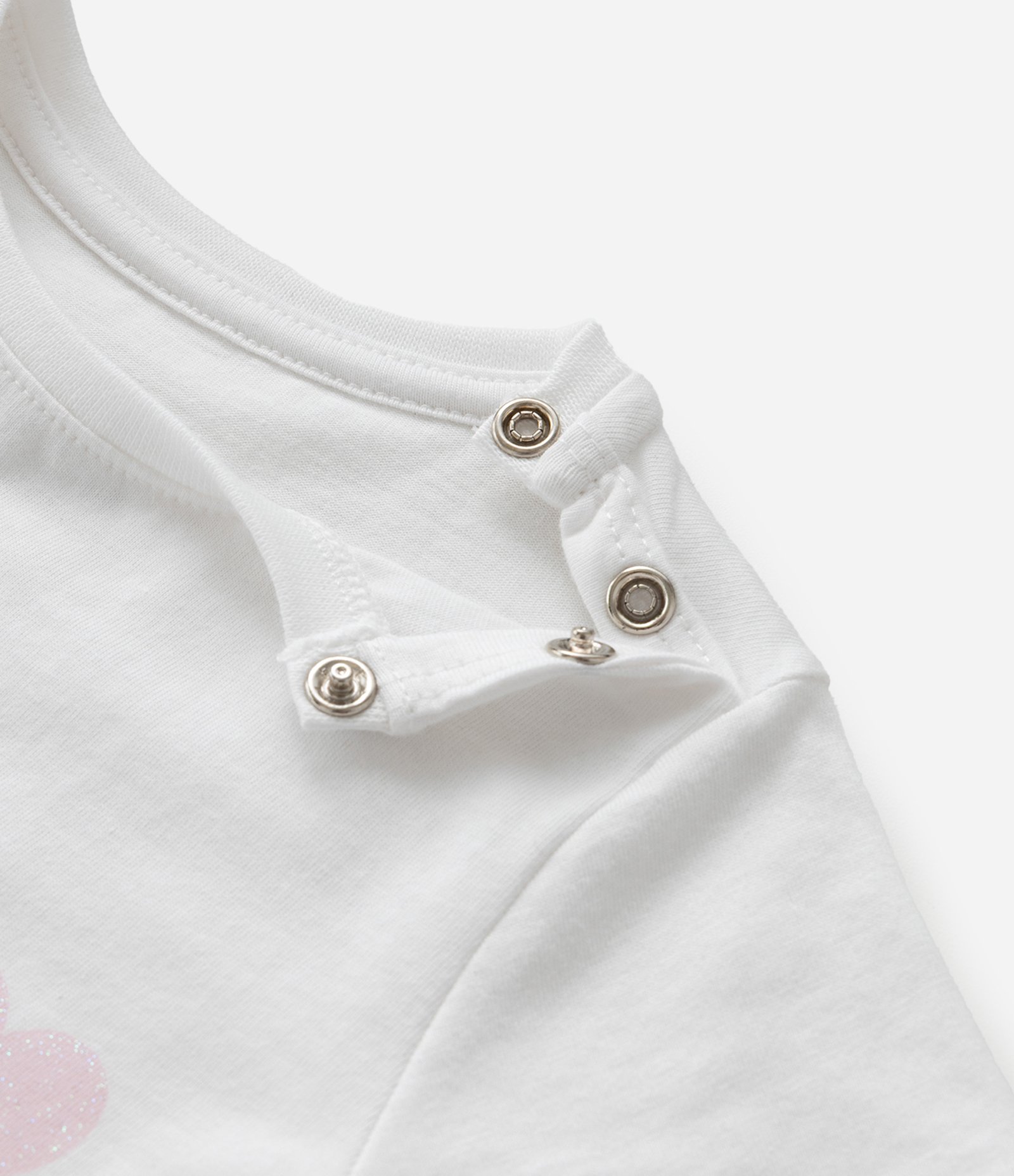 Conjunto Infantil com Estampa de Corações - Tam 0 a 18 Meses Multicores 10