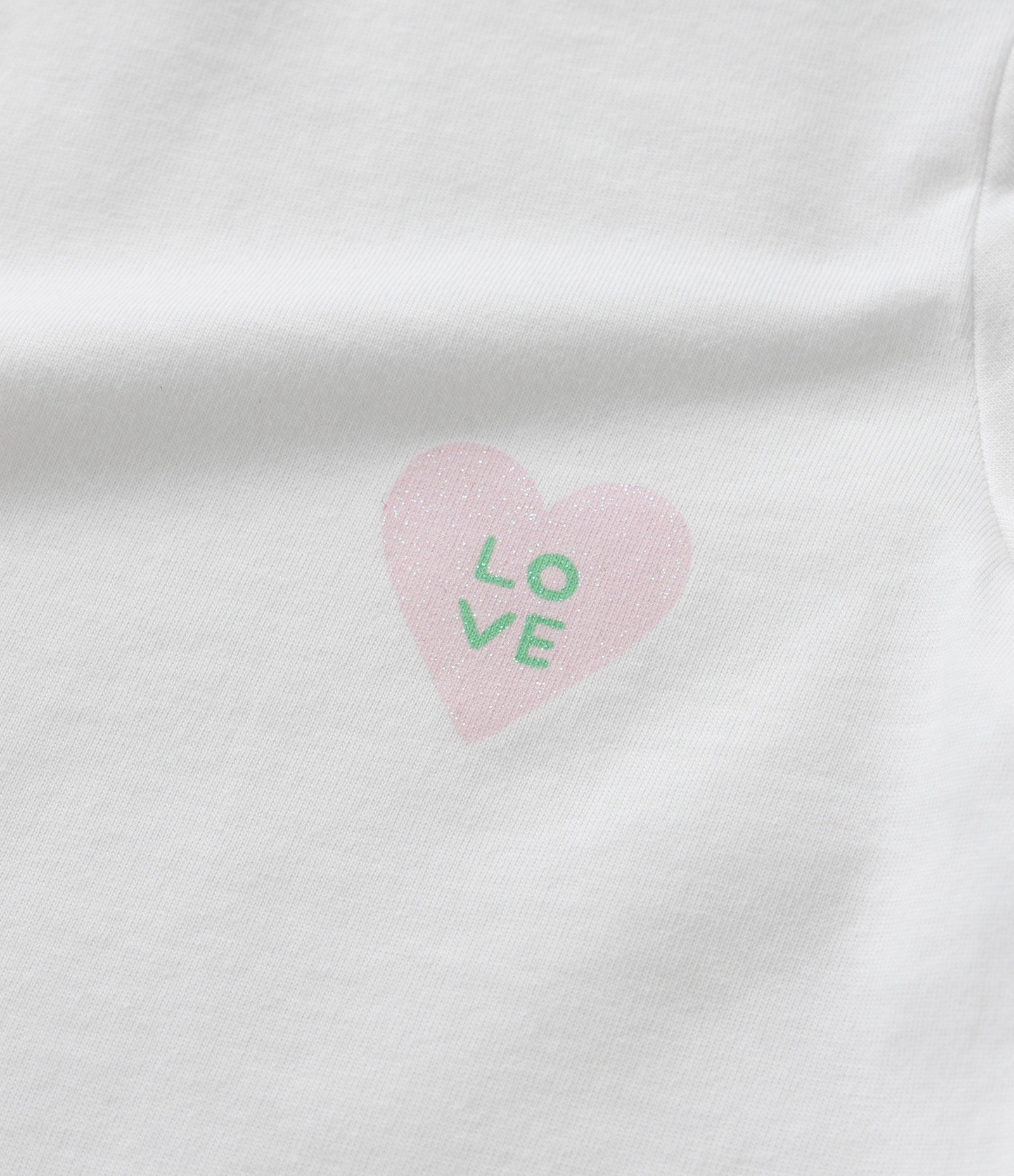 Conjunto Infantil com Estampa de Corações - Tam 0 a 18 Meses Multicores 11