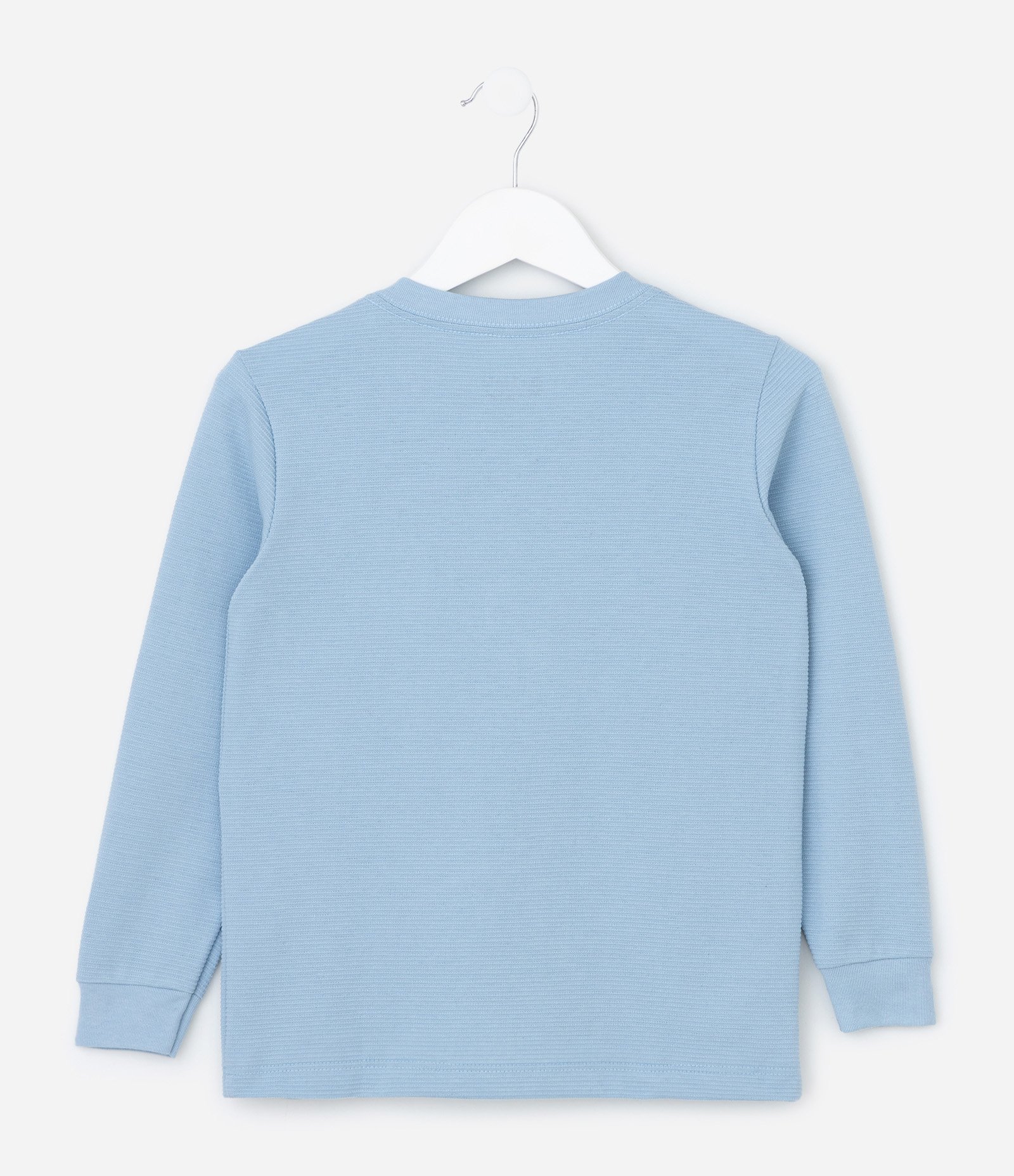 Camiseta Infantil com Estampa Bluey Canelada - Tam 2 a 6 Anos Azul 2