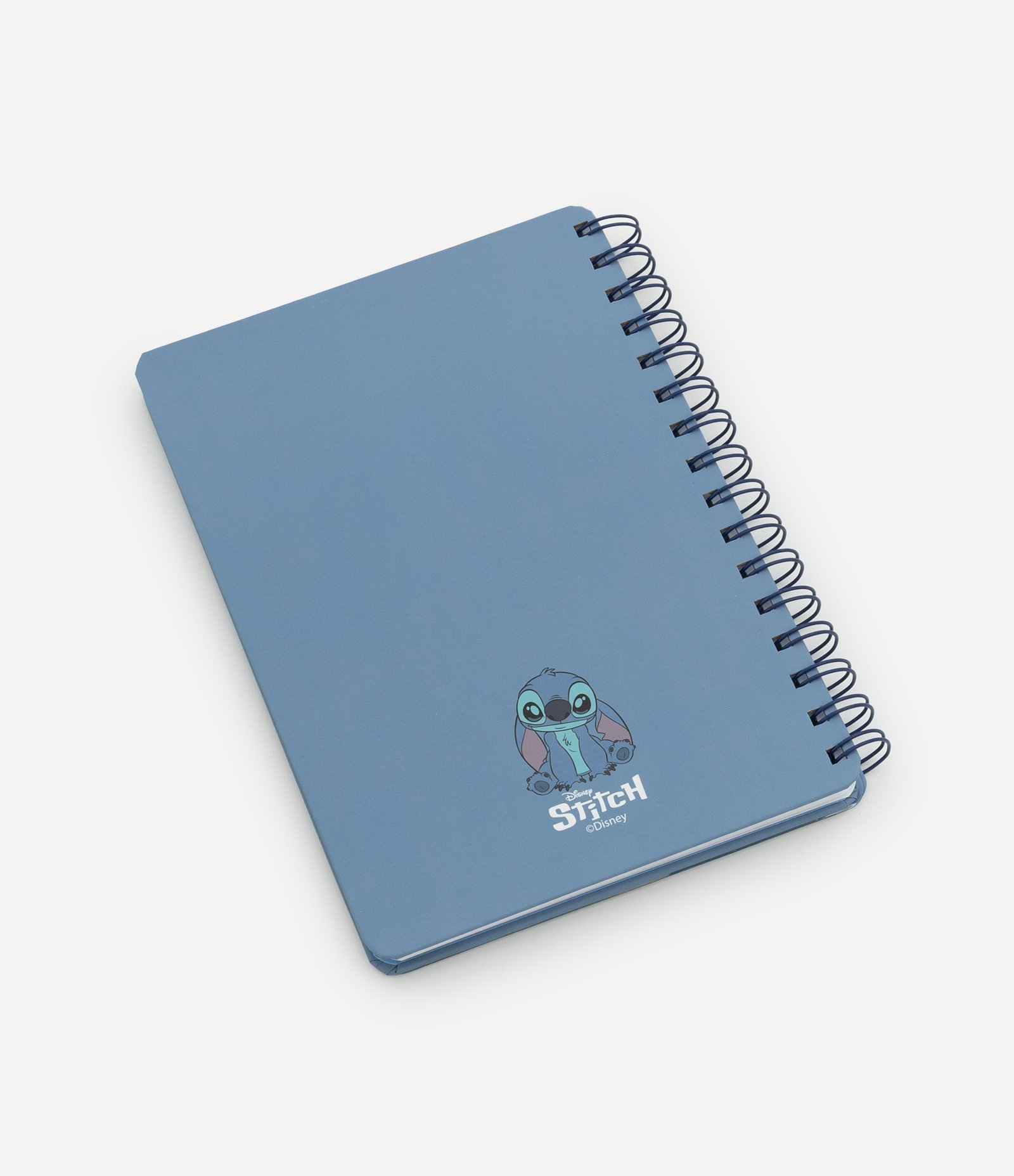 Caderno de Papel com Capa em Gel e Estampa do Stitch Azul 2