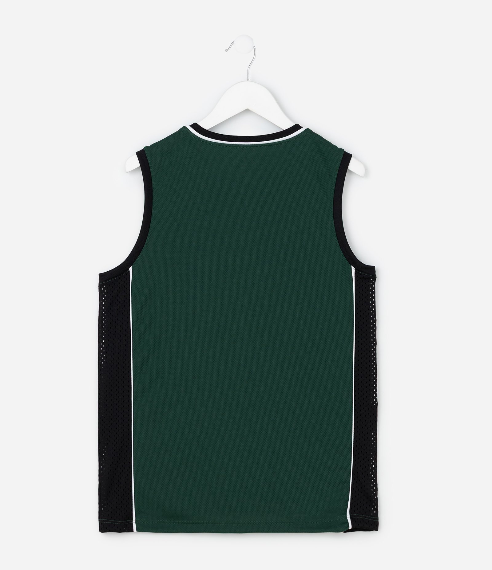 Regata Infantil com Tecnologia Dry Estampa Garfield - Tam 5 a 14 Anos Verde 2