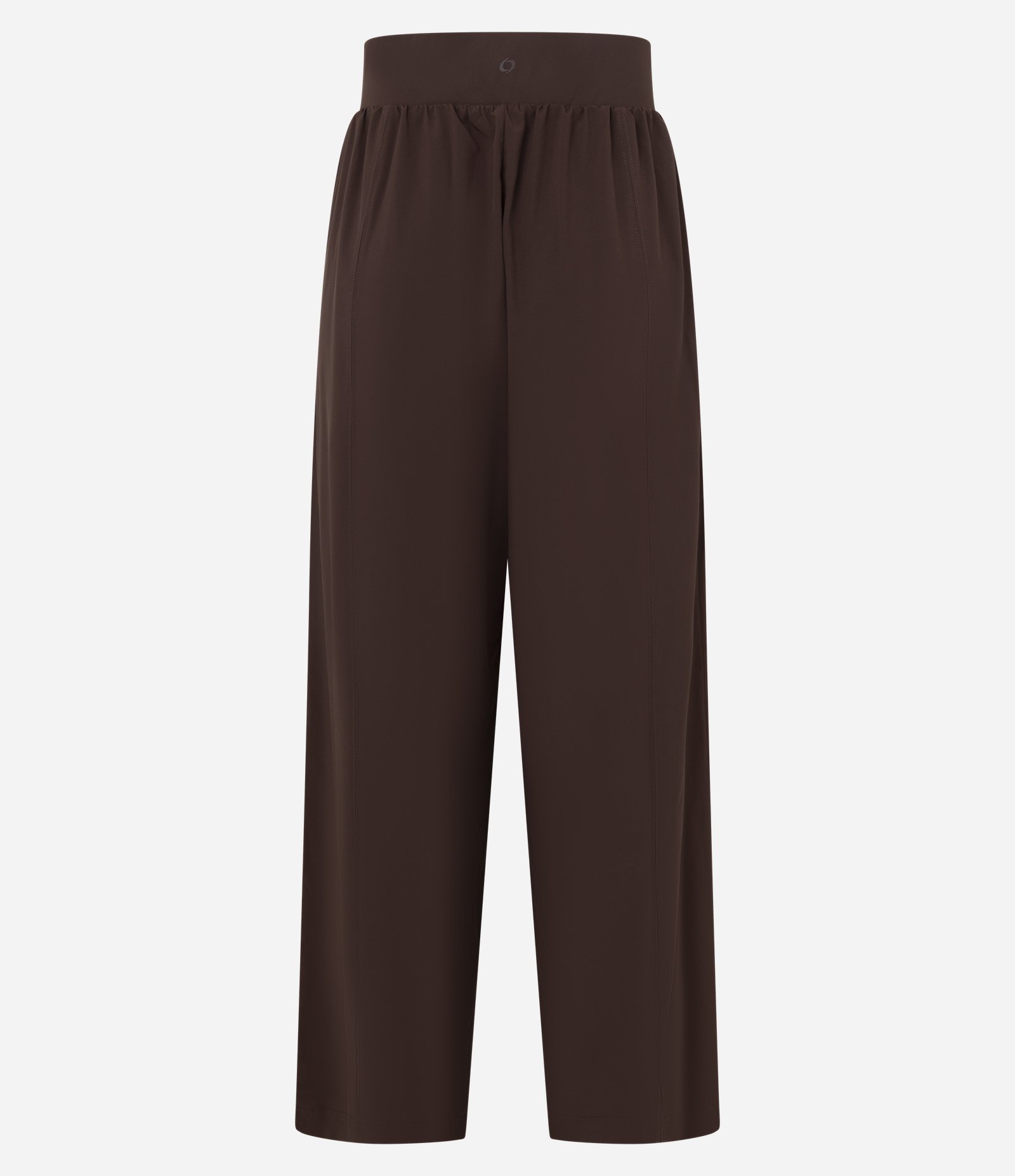 Calça Reta Esportiva com Cós Elástico Marrom 6