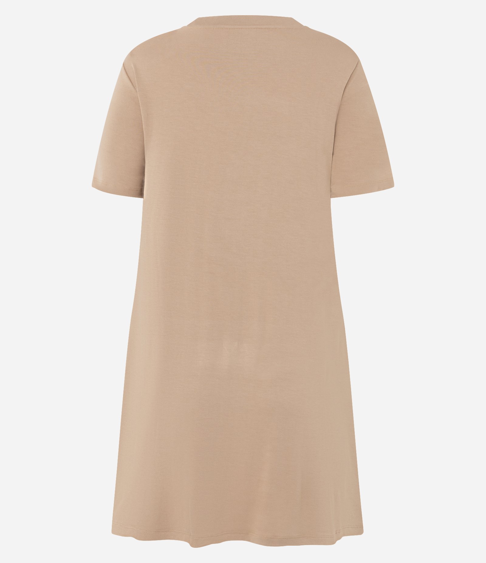 Camisola Curta em Viscose com Estampa Snoopy Bege 4