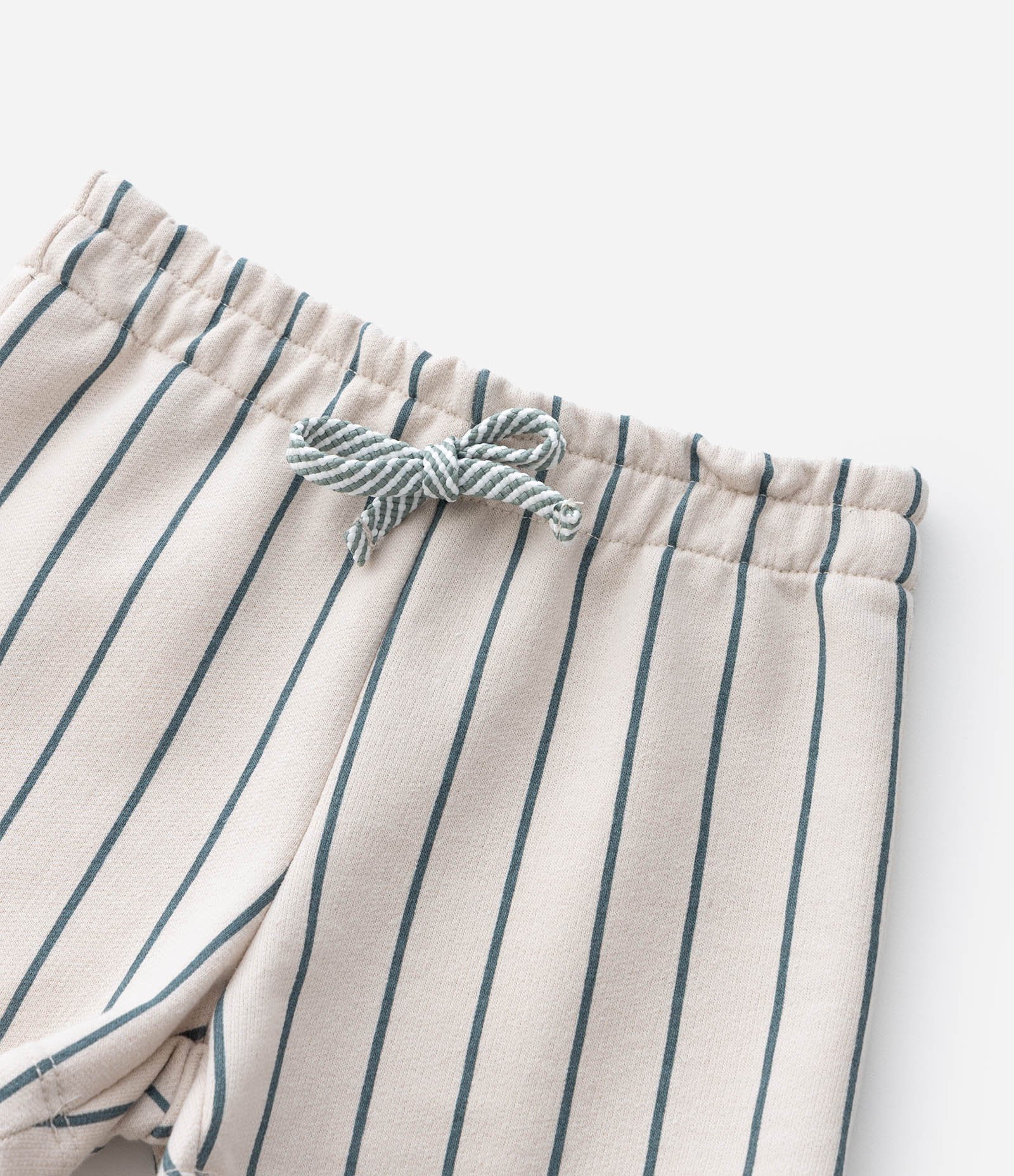 Conjunto Infantil Bluey Com Camiseta E Bermuda Listrada - Tam 2 A 6 Anos Verde/Bege 7