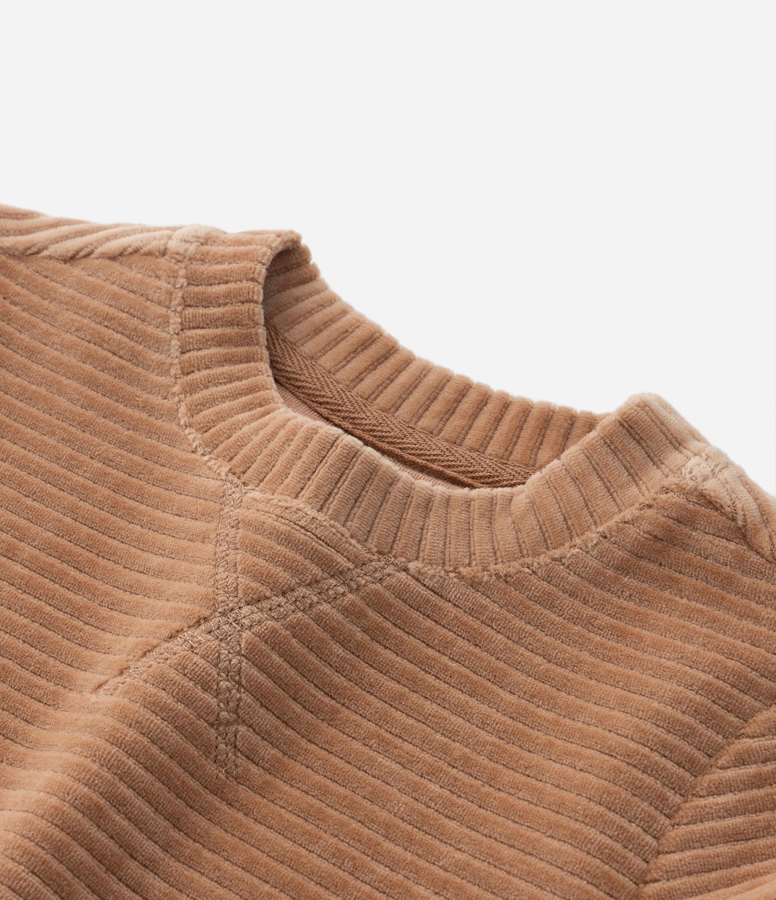 Casaco Infantil em Veludo Canelado – Tam 1 a 5/6 Marrom Claro 5