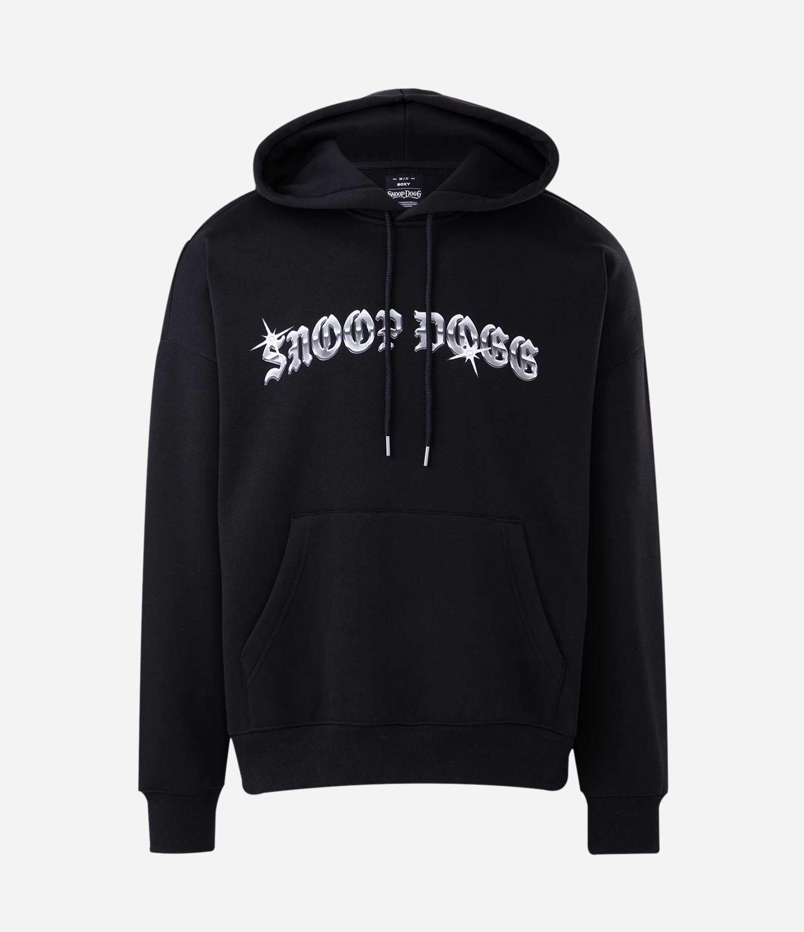 Blusao Moletom com Felpa Estampa Snoop Dogg Preto 5