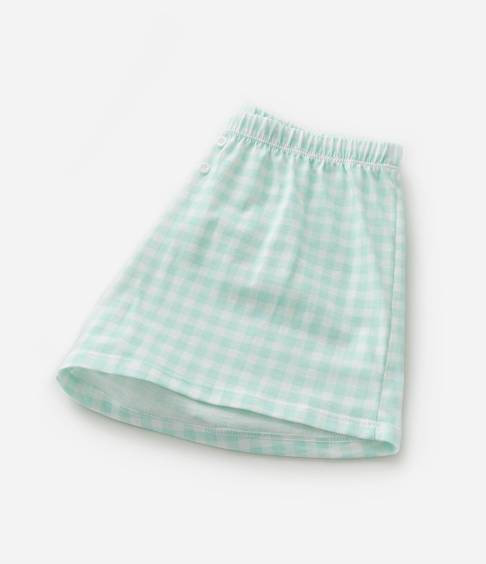 Pijama Curto Infantil com Estampa de Capivara - Tam 5 ao 14 Anos Verde 10