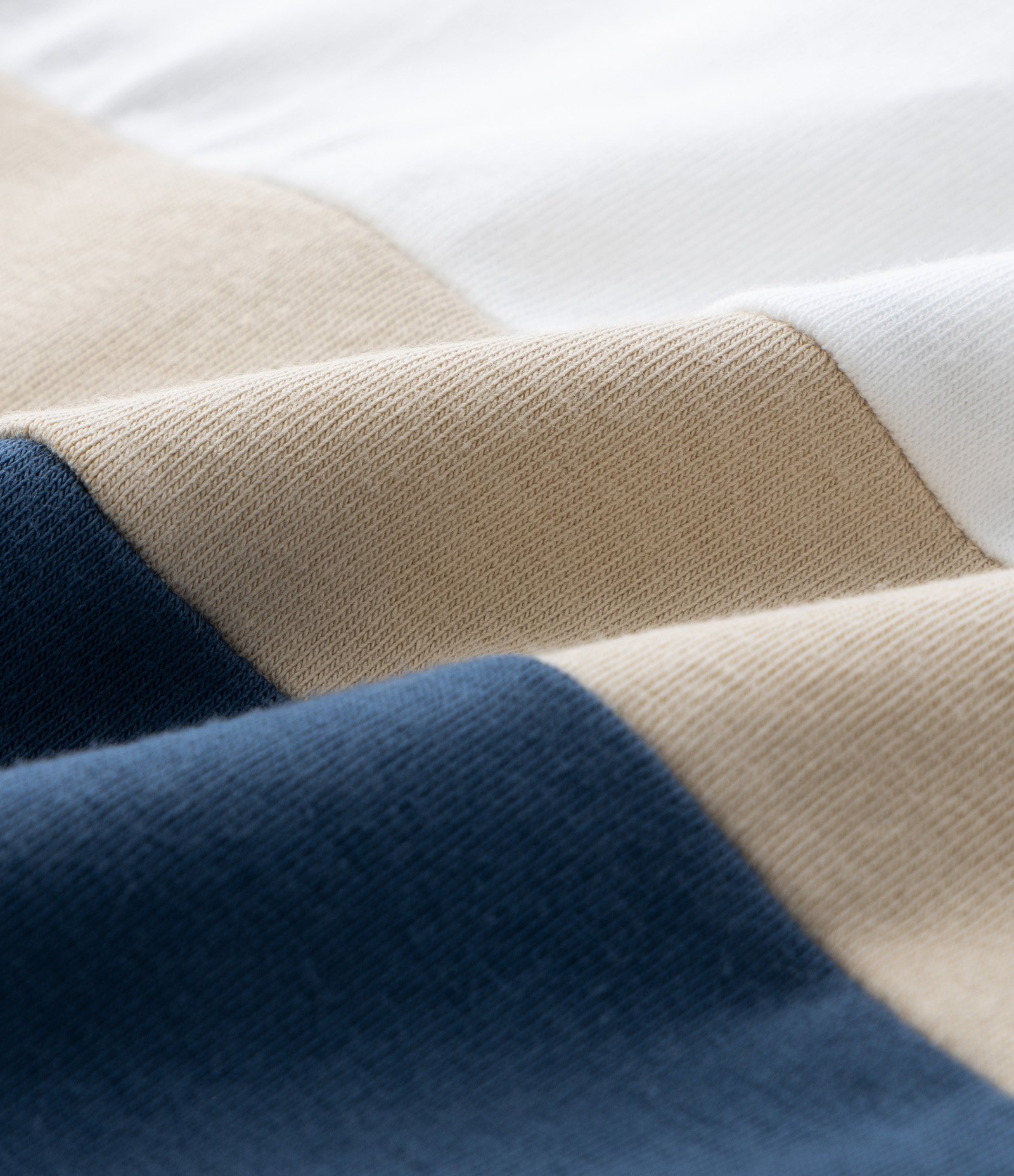 Body Infantil Gola Polo e Estampa Blocos de Cores - Tam 0 a 18 Meses Branco/Bege/Azul 4