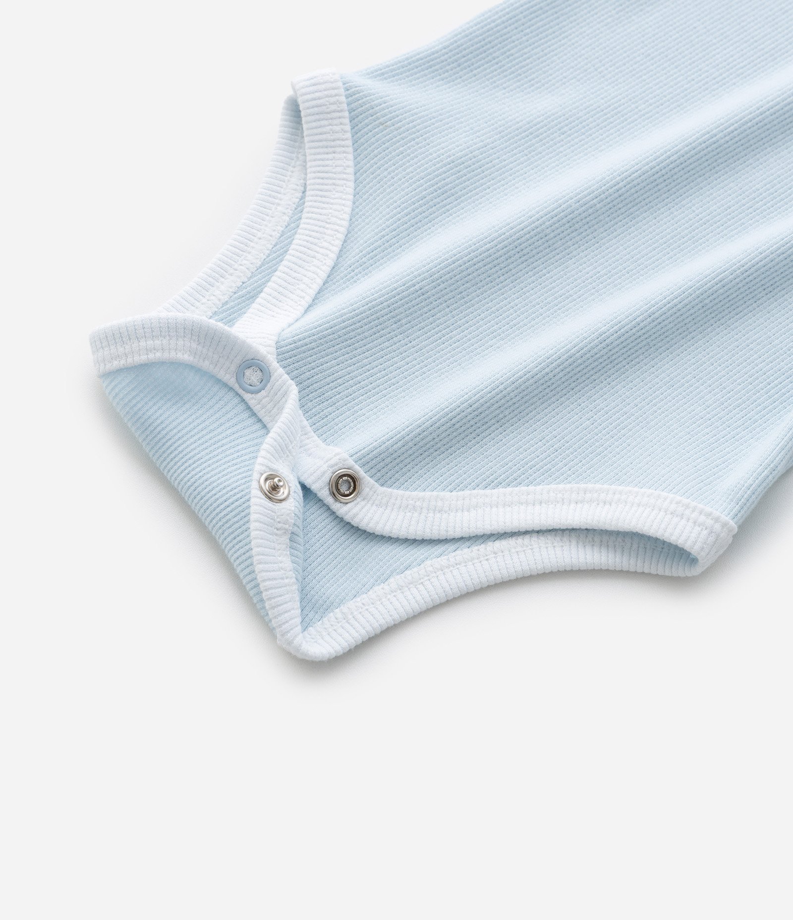 Body Infantil em Ribana Happy Baby - Tam 0 a 18 Meses Azul 6