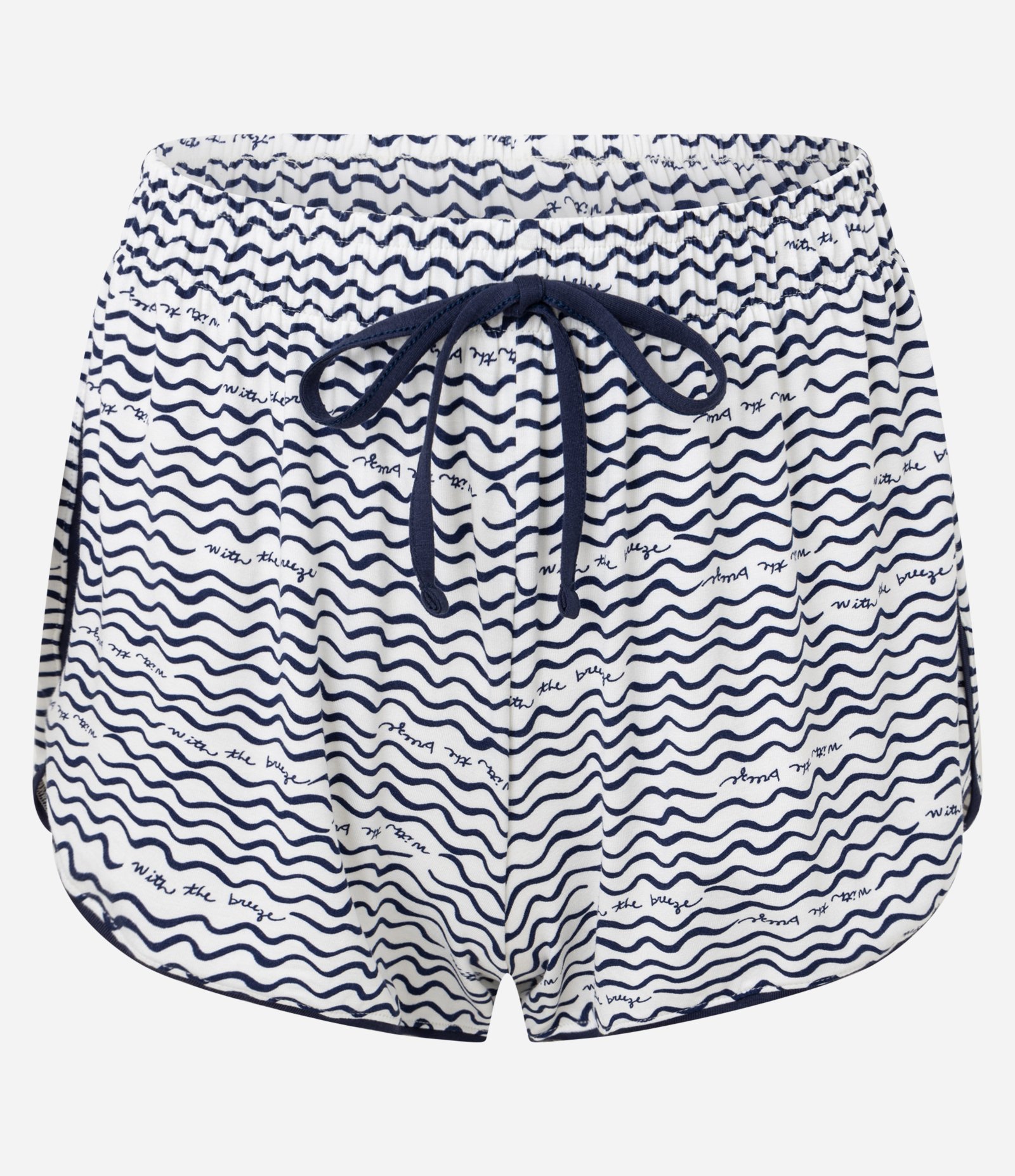 Pijama Short Doll em Algodão com Short Estampado Vitamin Sea Branco 6