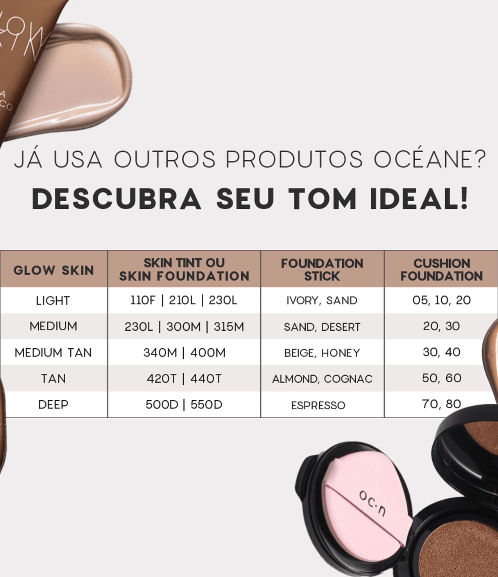 Glow Skin Primer Iluminador Light Oceane Light 4