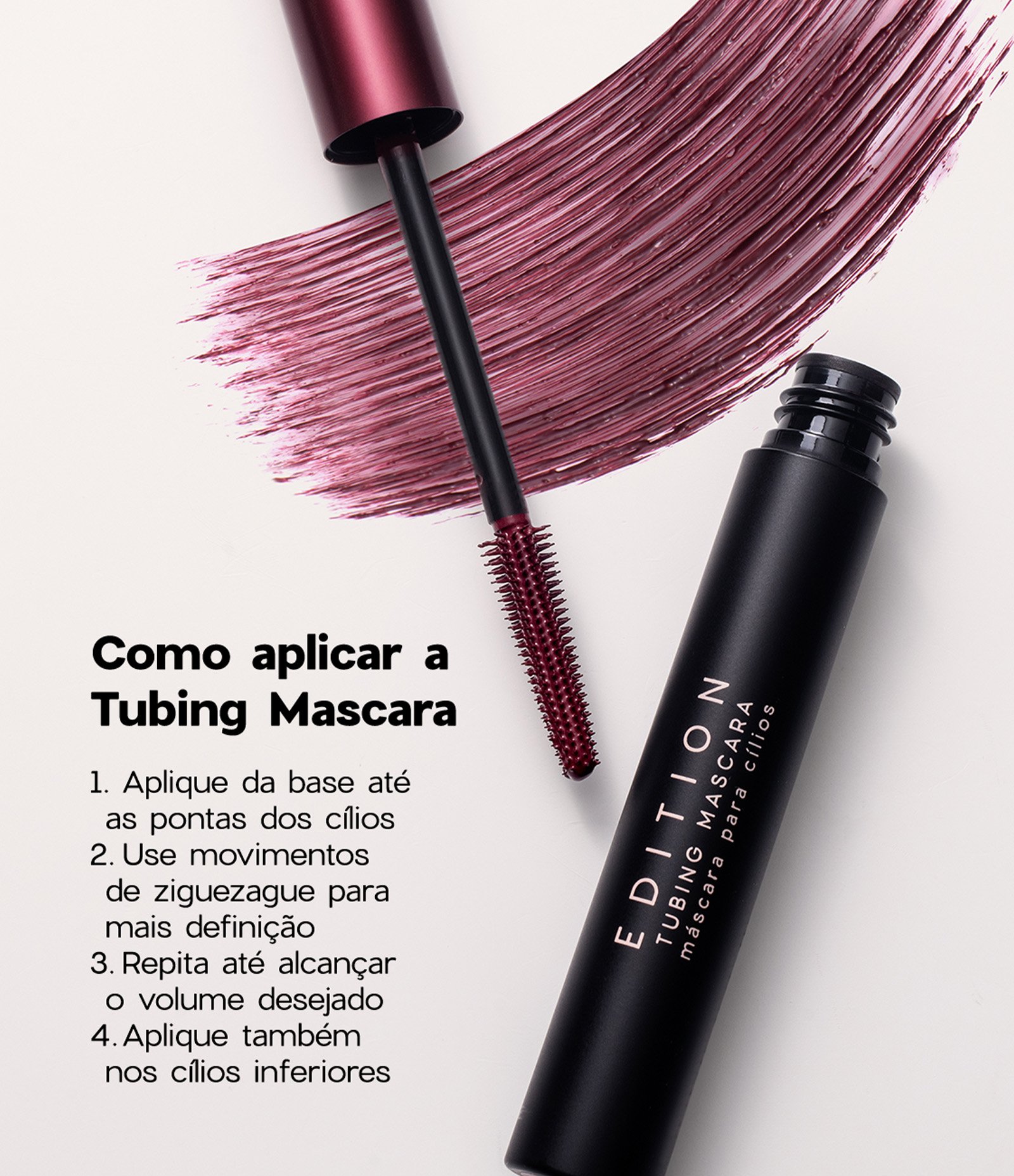 Tubing Mascara Edition Mascara Cilios Oceane Ruby 7