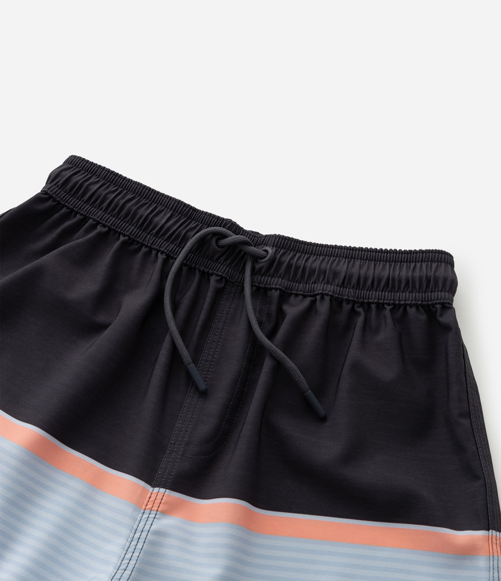 Bermuda de Banho Infantil Com Bloco de Cor - Tam 5 a 14 Anos Preto/Cinza 6