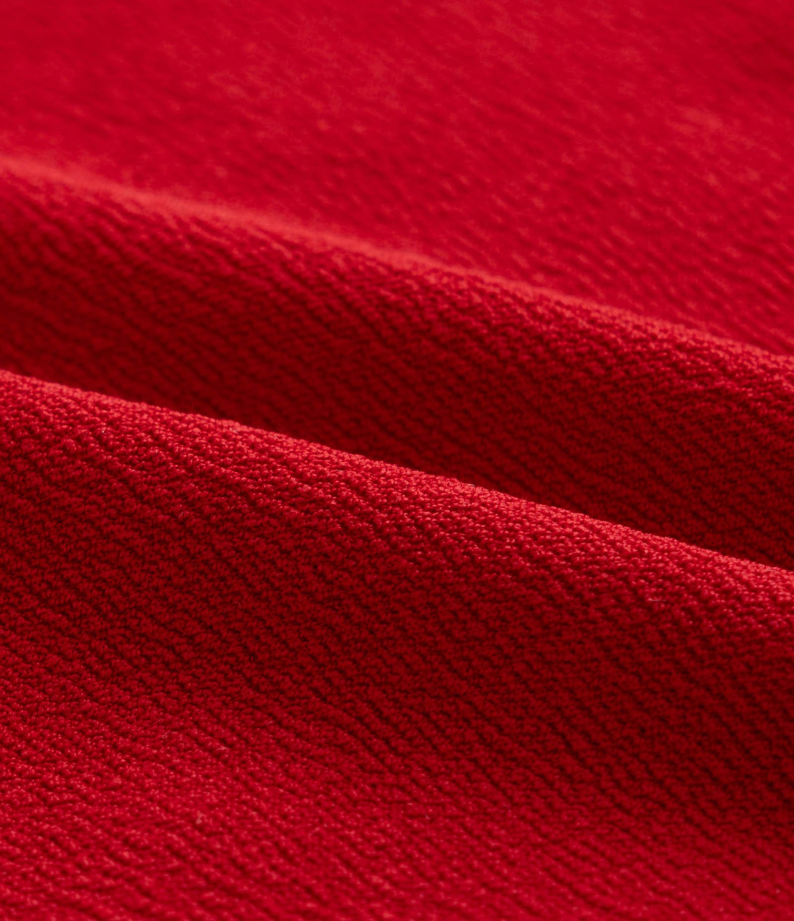 Blusa Infantil Tomara que Caia Texturizada com Frufru na Barra - Tam 5 a 14 Anos Vermelho 3