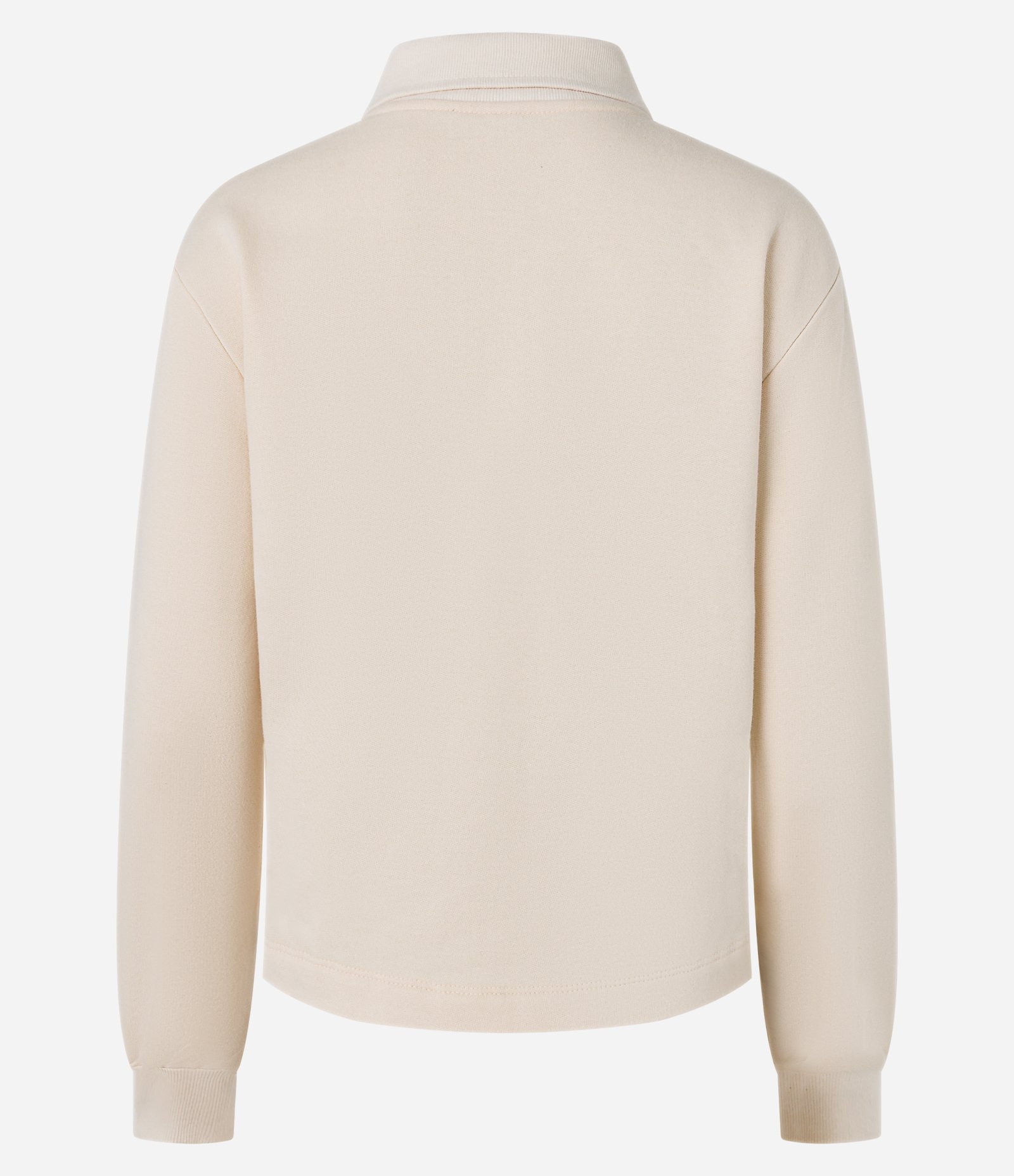 Suéter em Algodão com Gola Polo Rosa 6