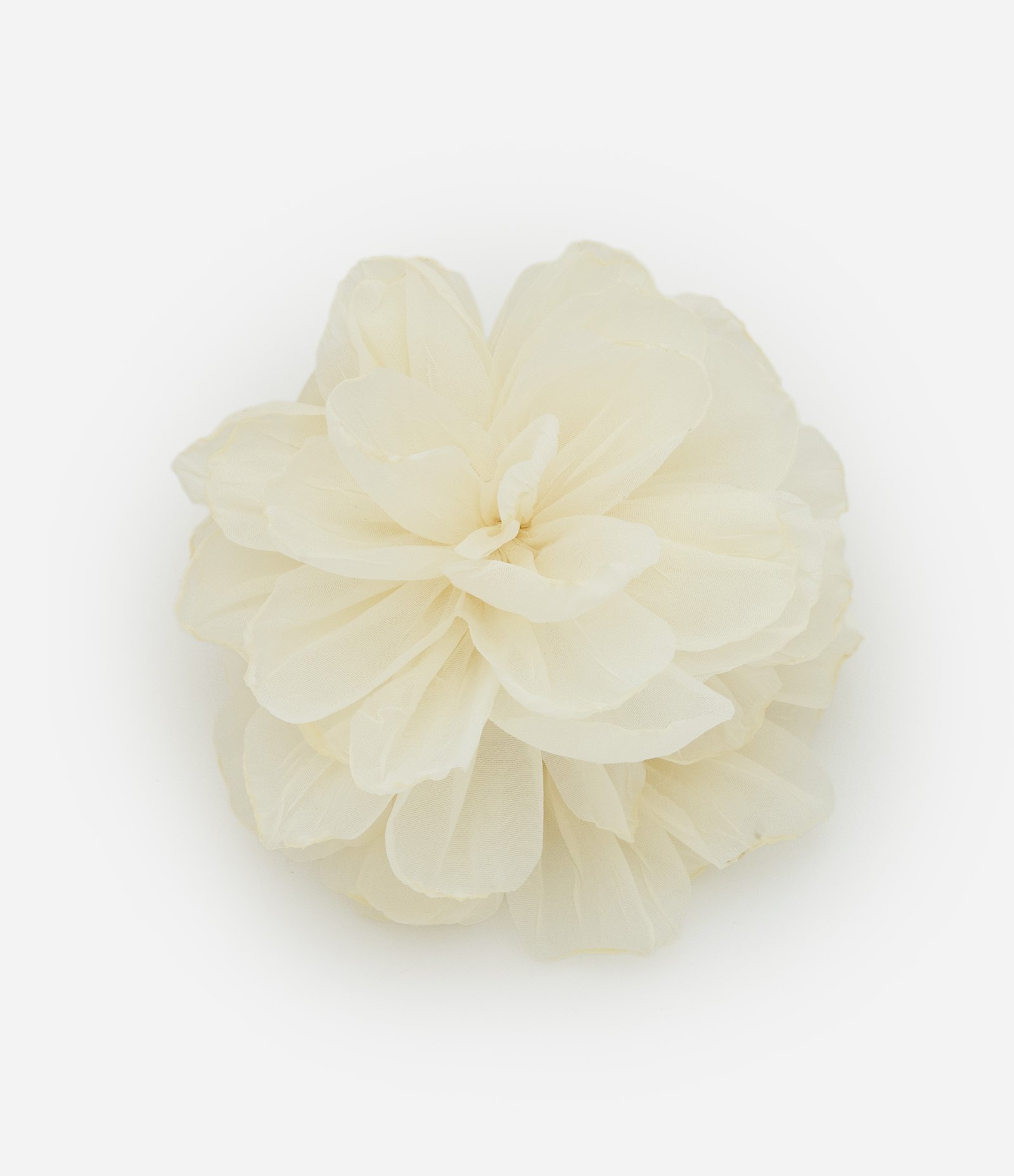 Piranha de Cabelo com Forma de Flor Off White 1