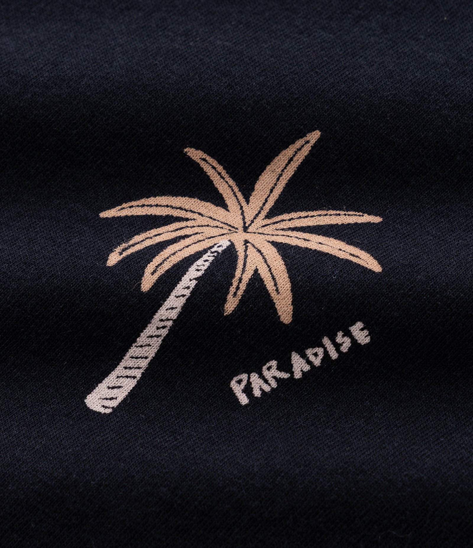 Camiseta Infantil Regular com Estampa de Coqueiros - Tam 5 a 14 Anos Preto 5