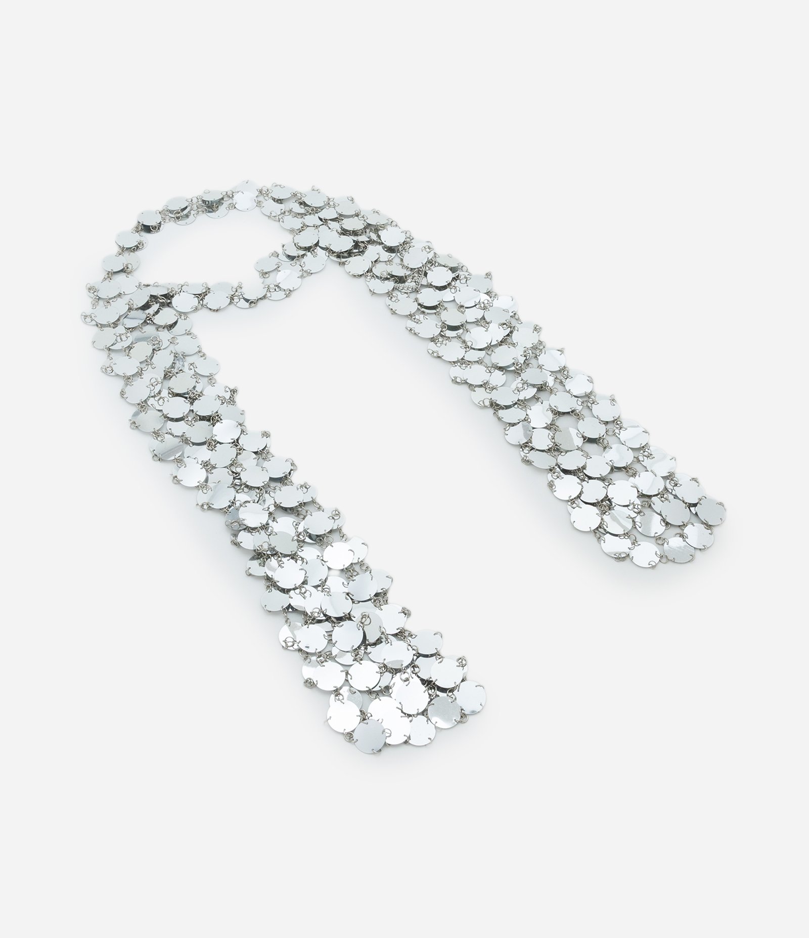 Body Chain em Paetê com Mangas Prata 2