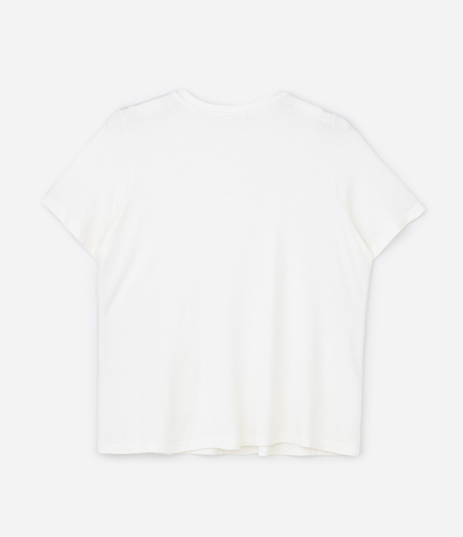 Camiseta em Viscolycra com Chuvas de Paetê Curve & Plus Size Branco 5