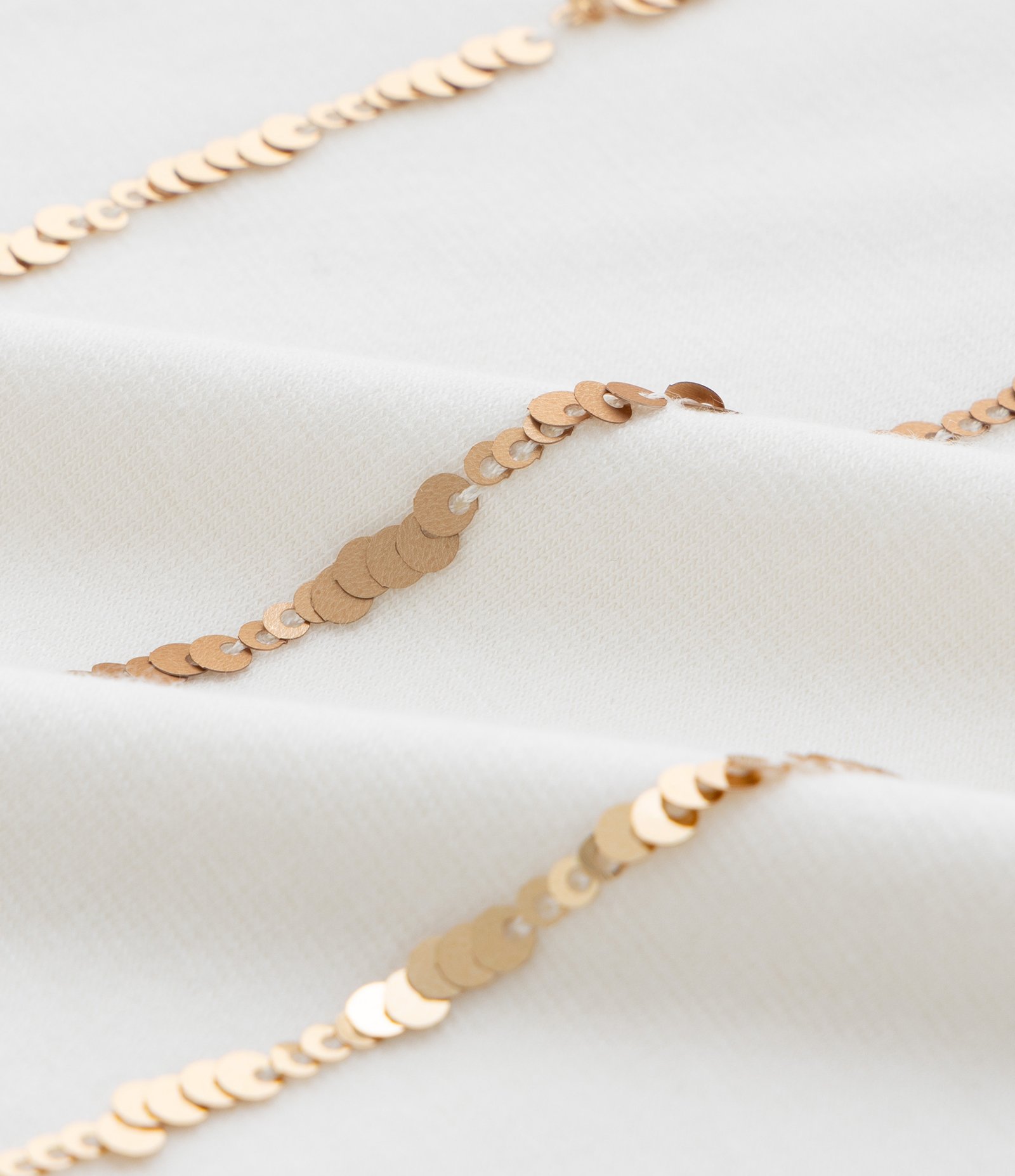 Camiseta em Viscolycra com Chuvas de Paetê Curve & Plus Size Branco 6