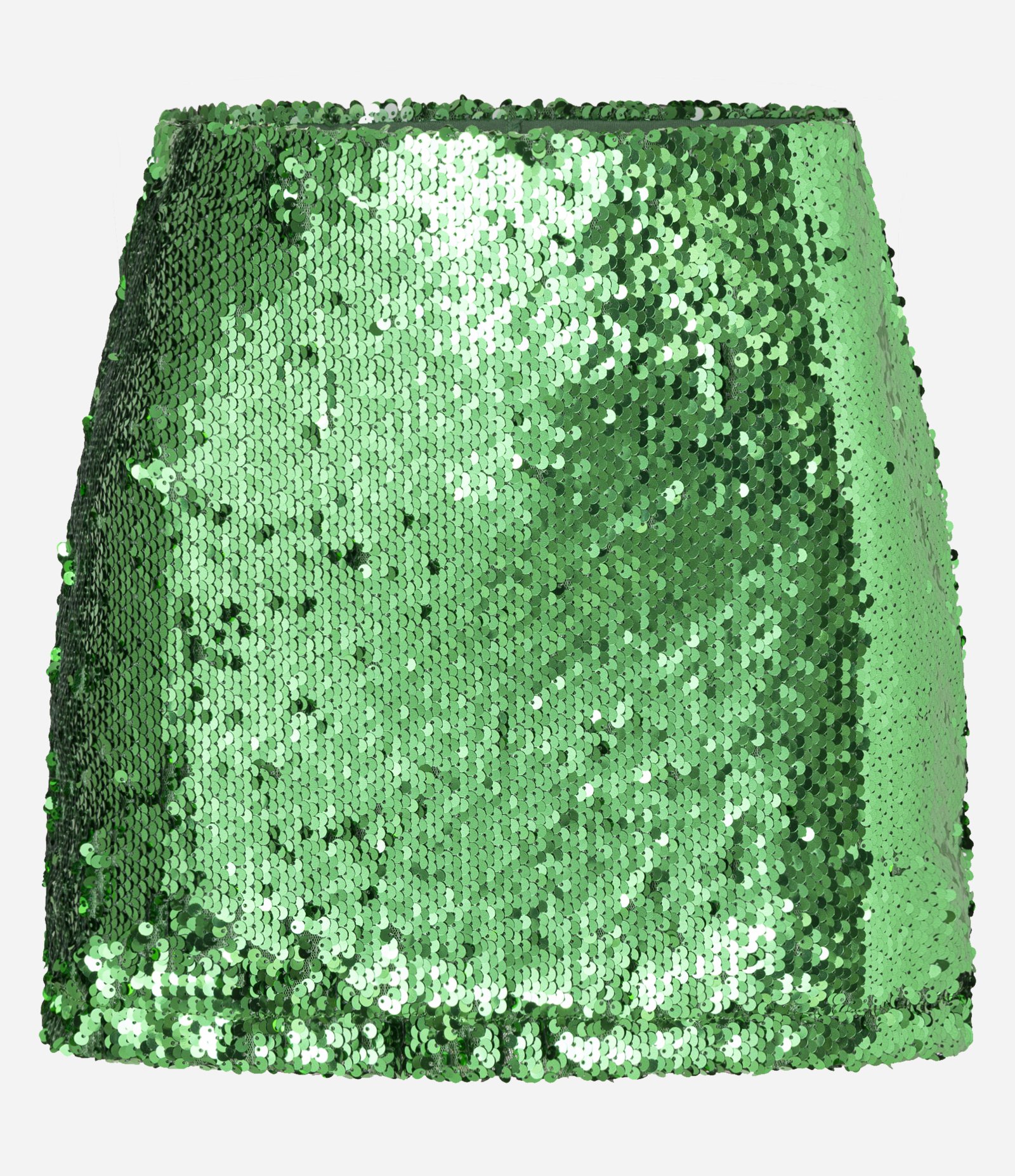 Saia Curta em Paetê Verde 5