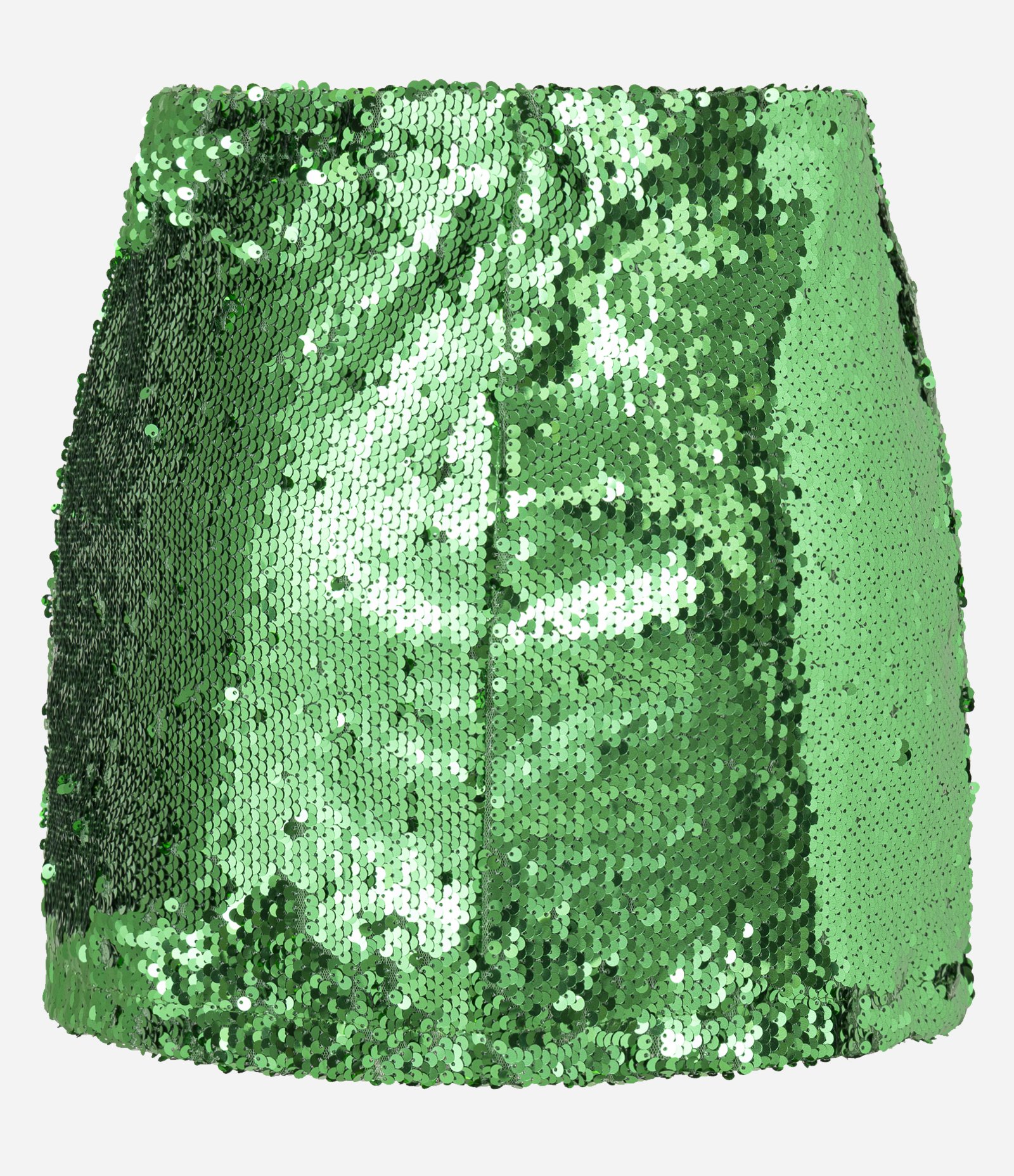 Saia Curta em Paetê Verde 7