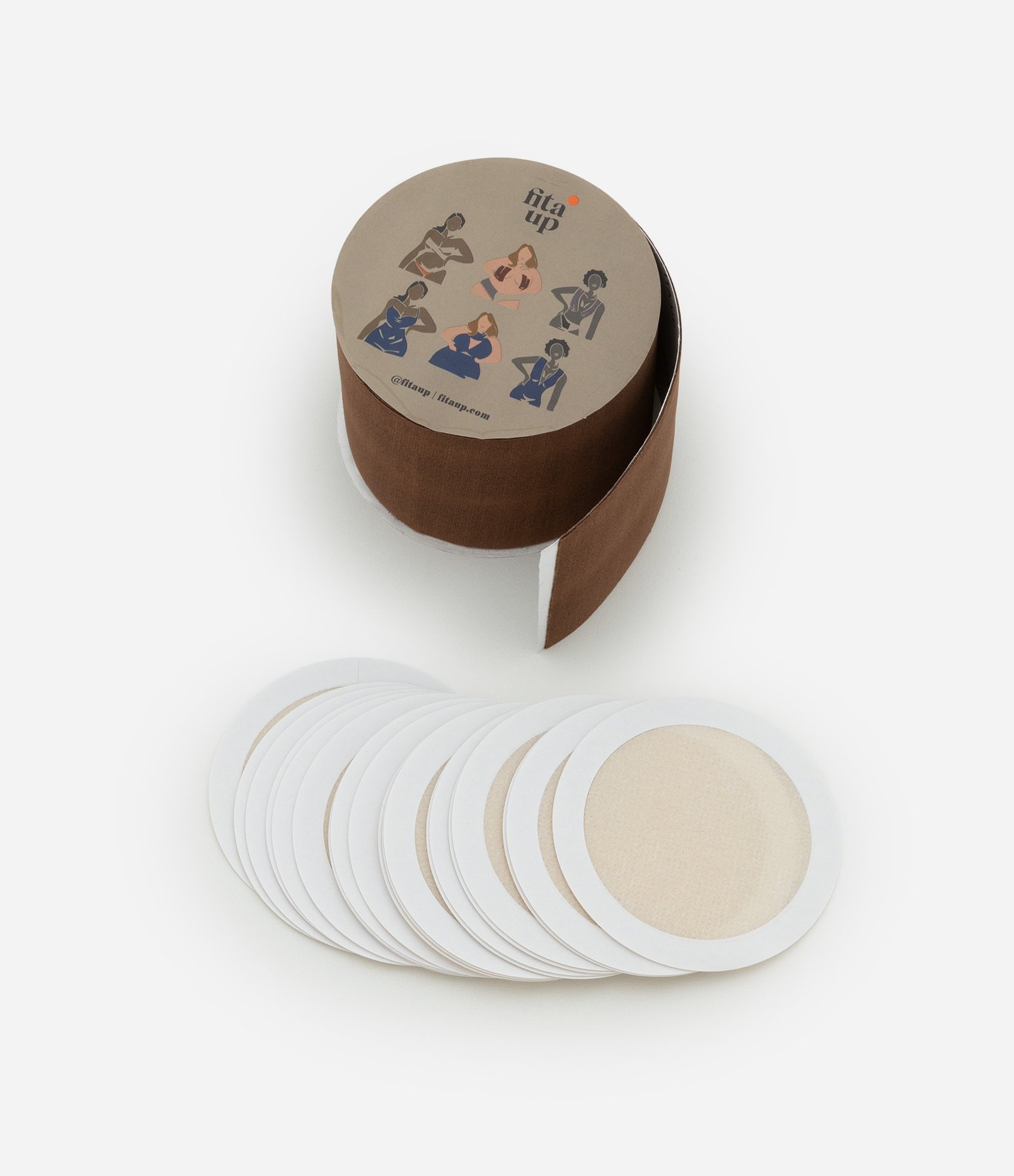 Fita Adesiva para Seios Fita Up Marrom 1