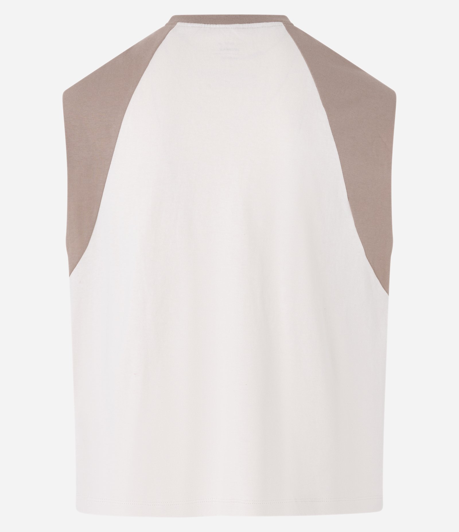 Regata Boxy em Algodão com Cava Raglã e Estampa Deadly Insane Bege 6