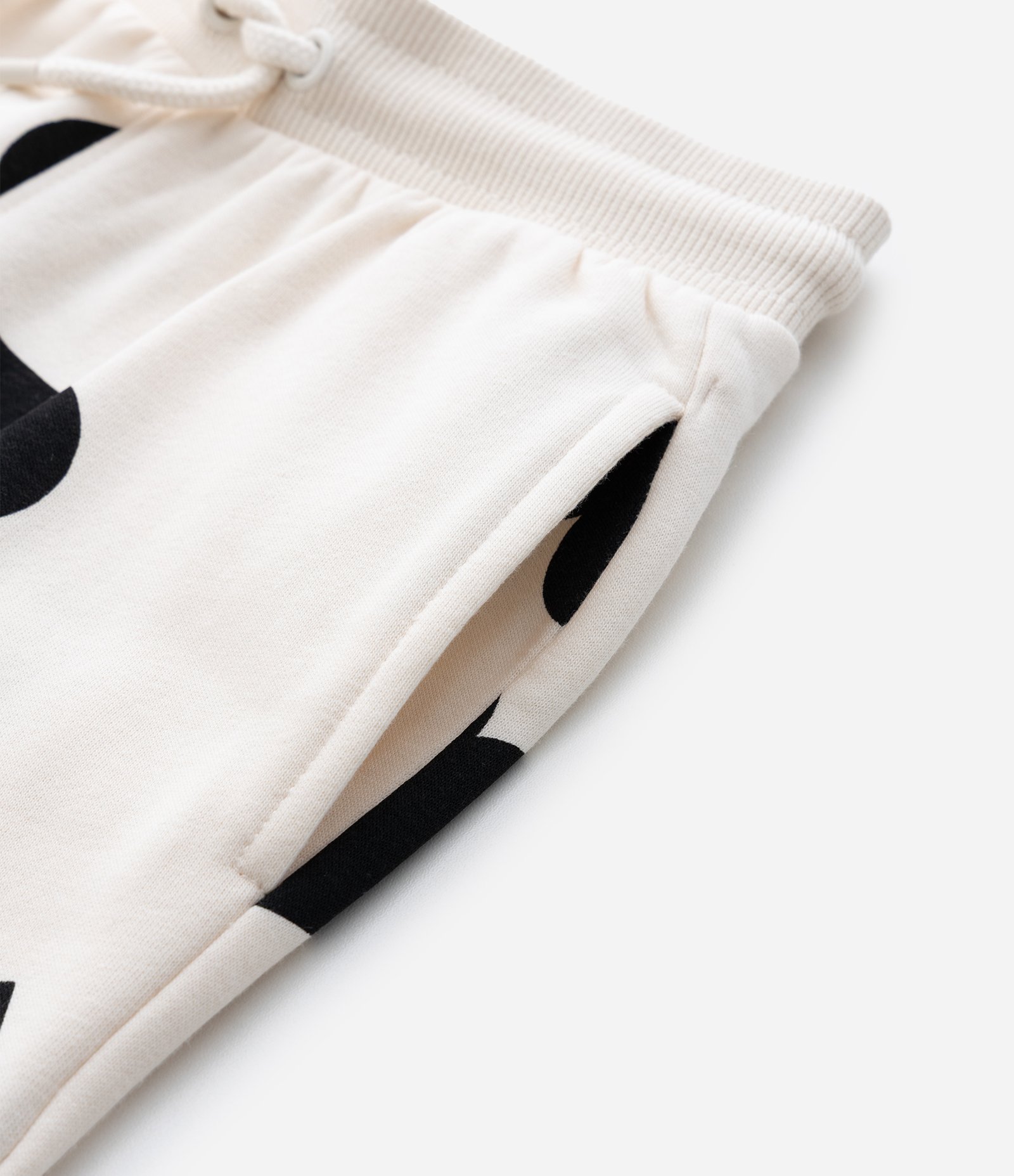 Calça Jogger Infantil Estampa de Corações- Tam 5 a 16 anos Bege 5