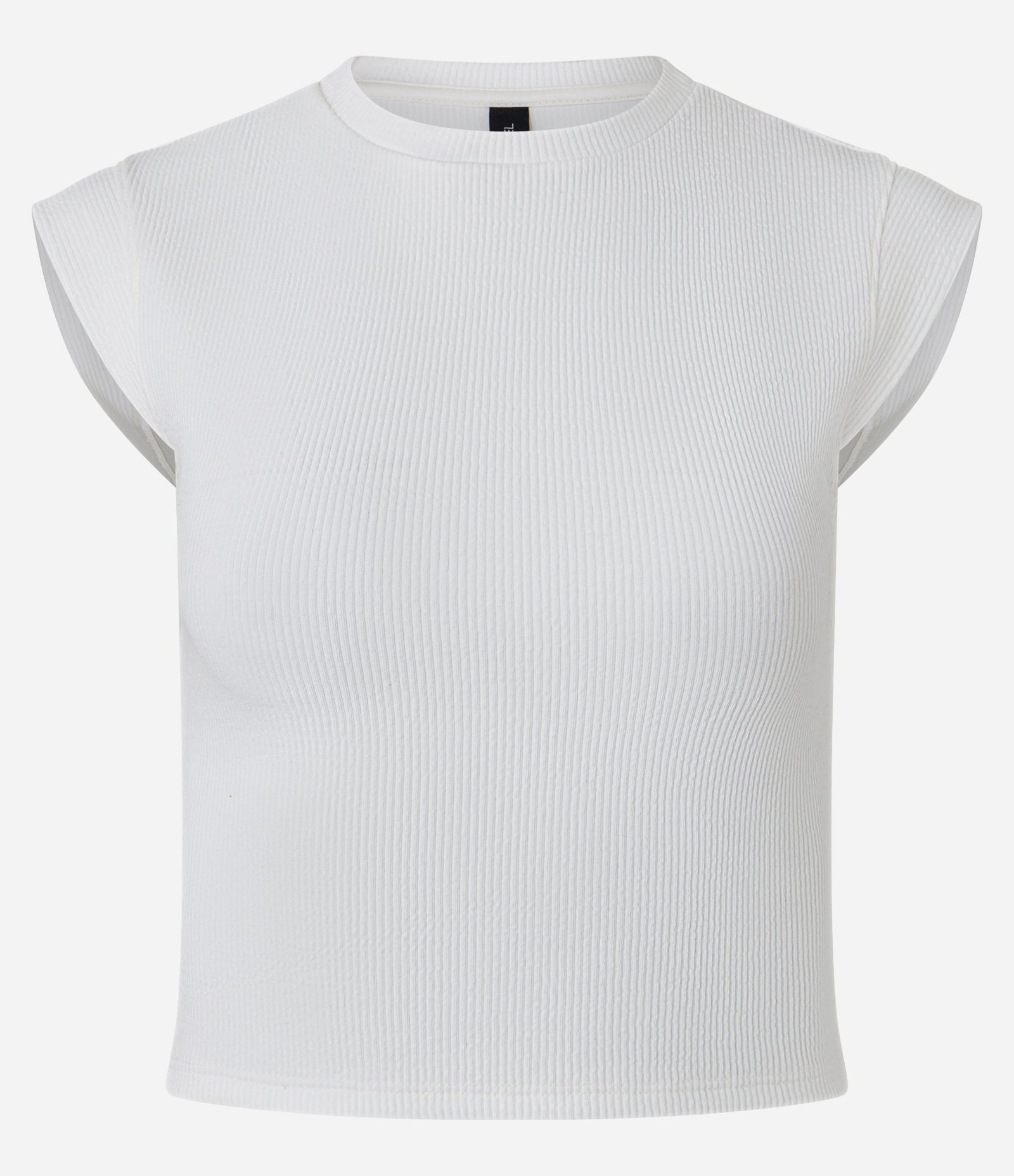 Blusa Canelada com Cava Diferenciada Branco 4