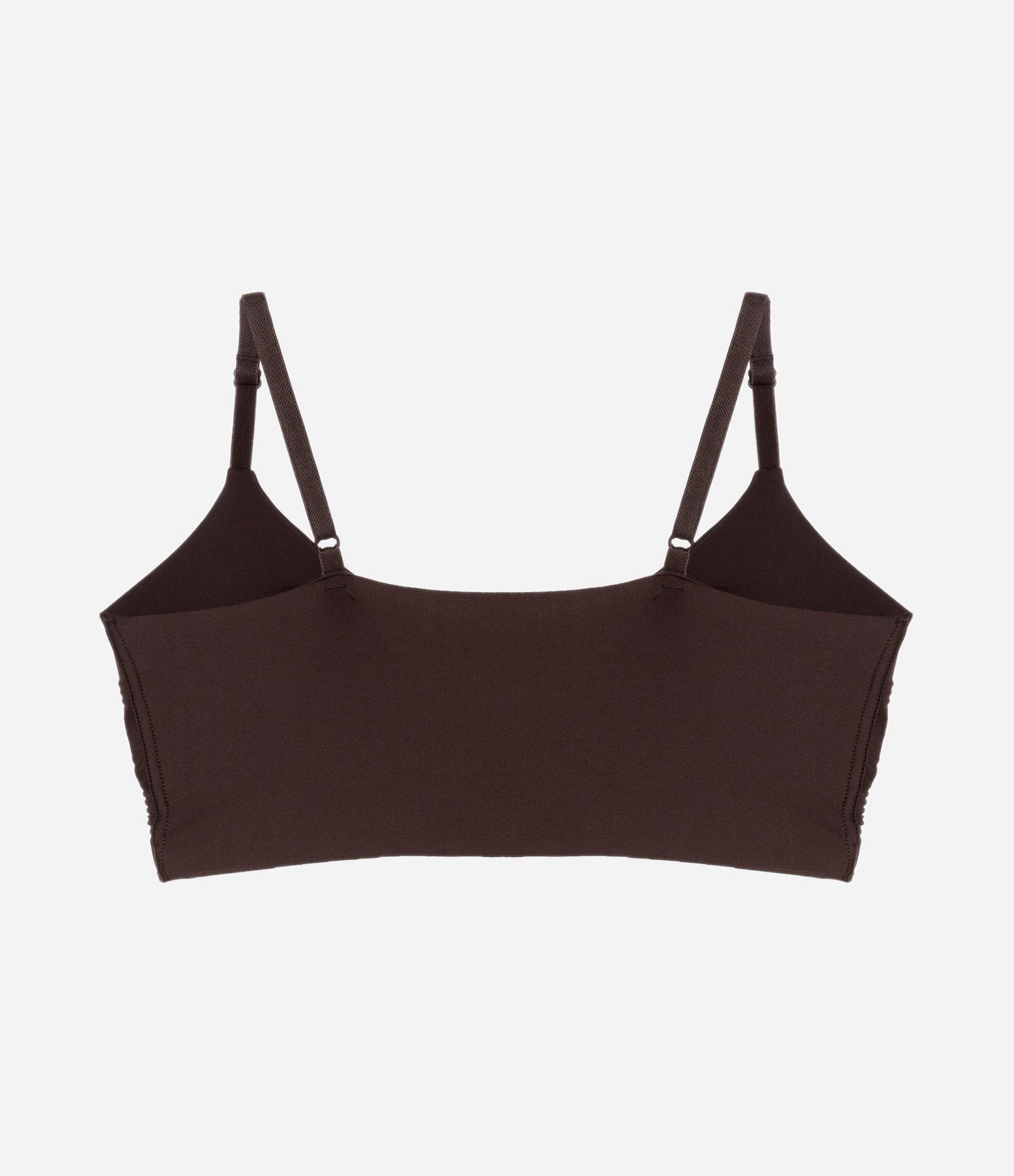 Sutiã Top sem Aro em Microfibra Delrio Marrom 6