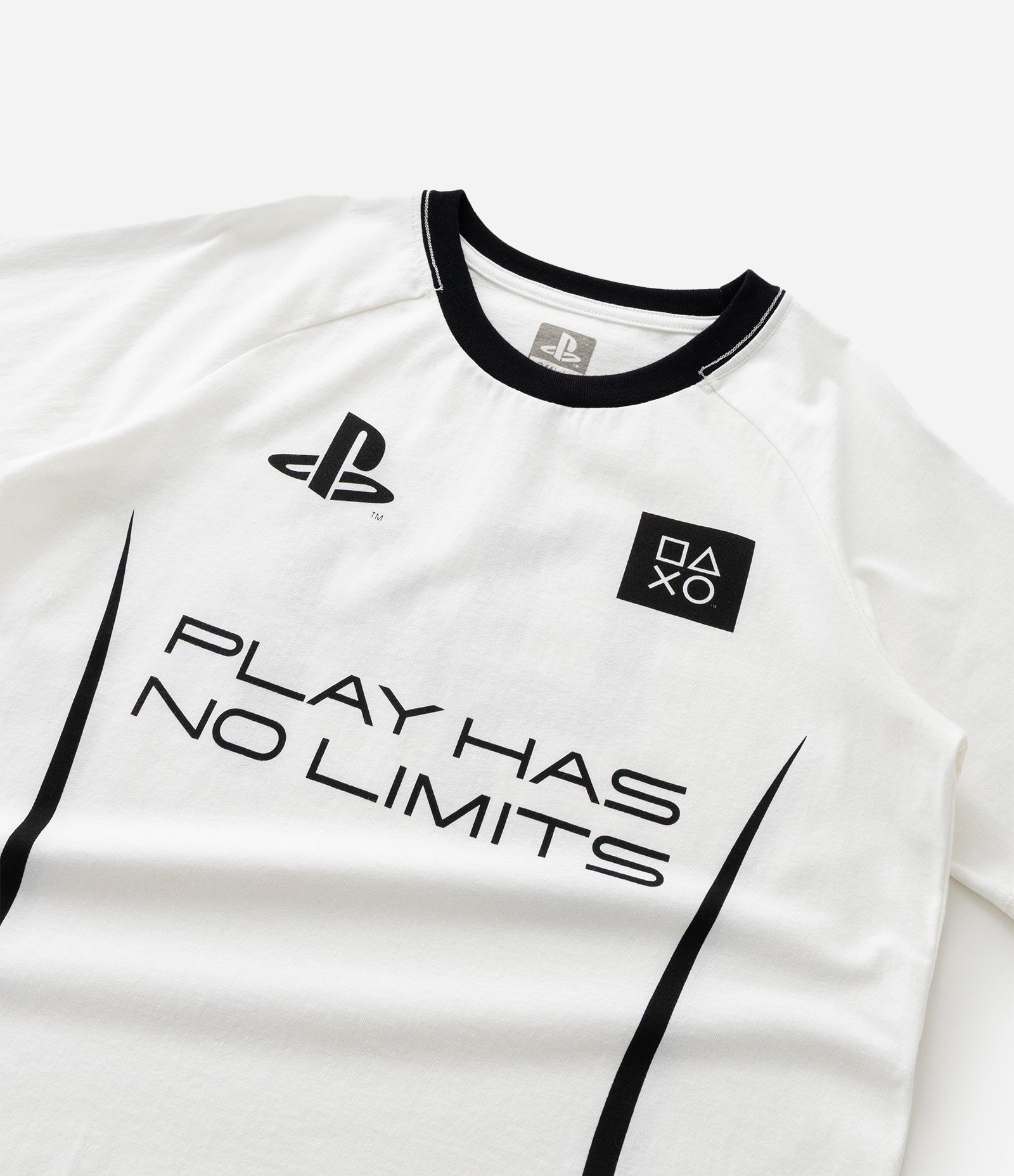 Camiseta Infantil em Algodão Playstation - Tam 5 a 14 Anos Branco 5